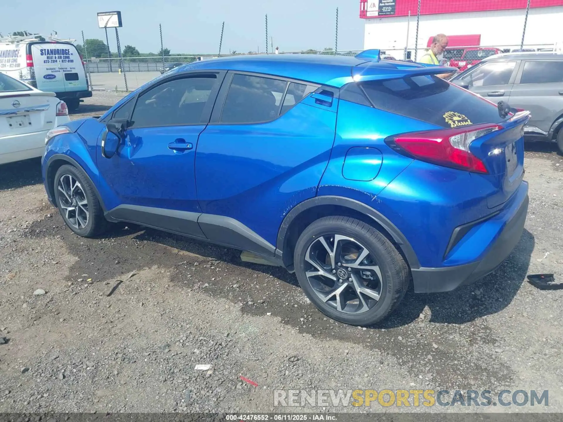 3 Photograph of a damaged car JTNKHMBX9M1115355 TOYOTA C-HR 2021