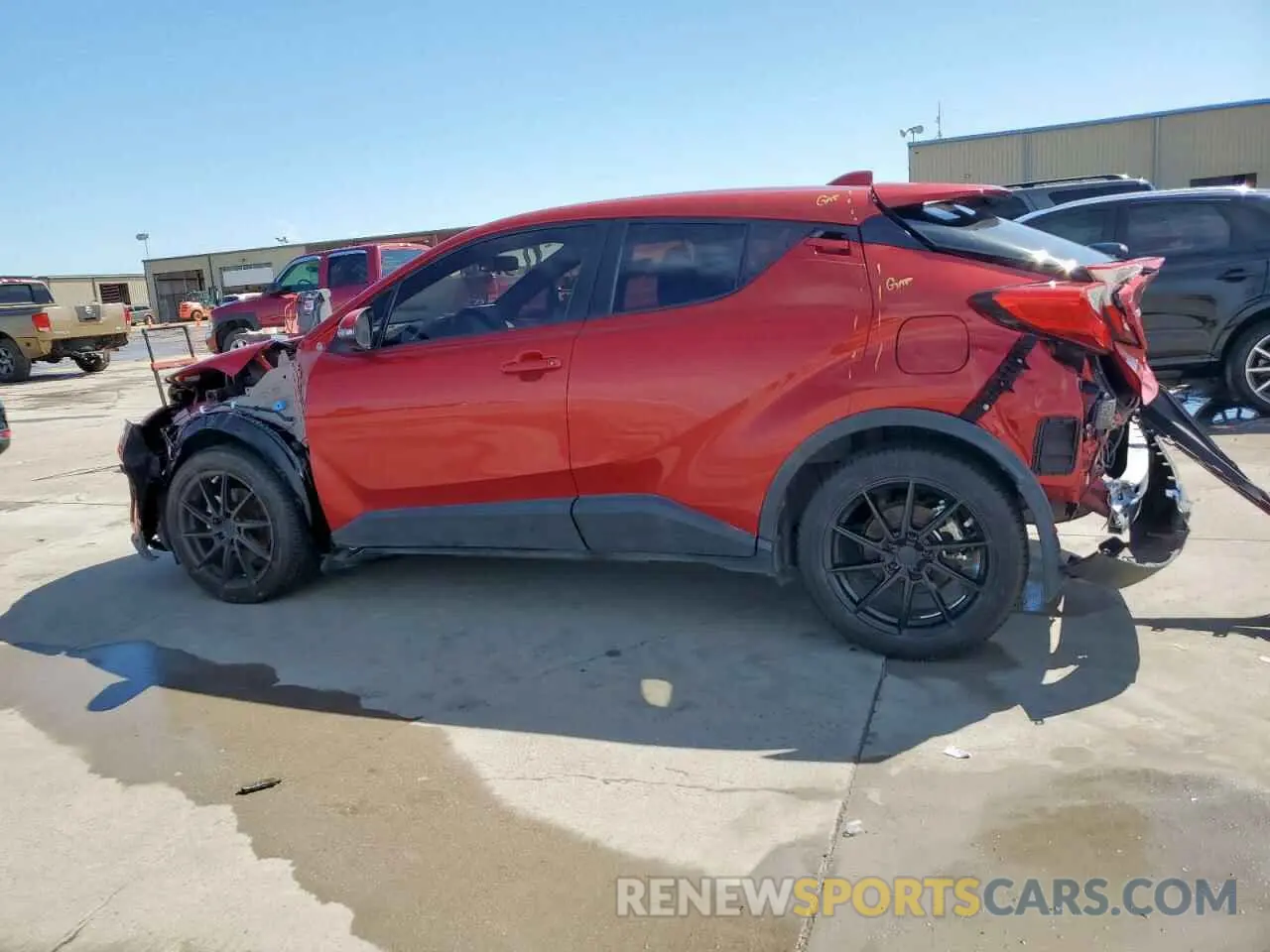 2 Photograph of a damaged car JTNKHMBX9M1115548 TOYOTA C-HR 2021