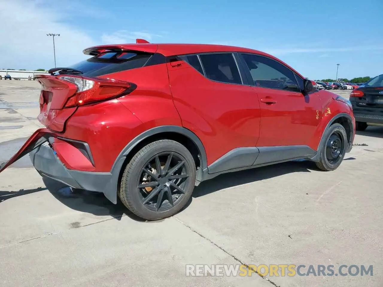 3 Photograph of a damaged car JTNKHMBX9M1115548 TOYOTA C-HR 2021
