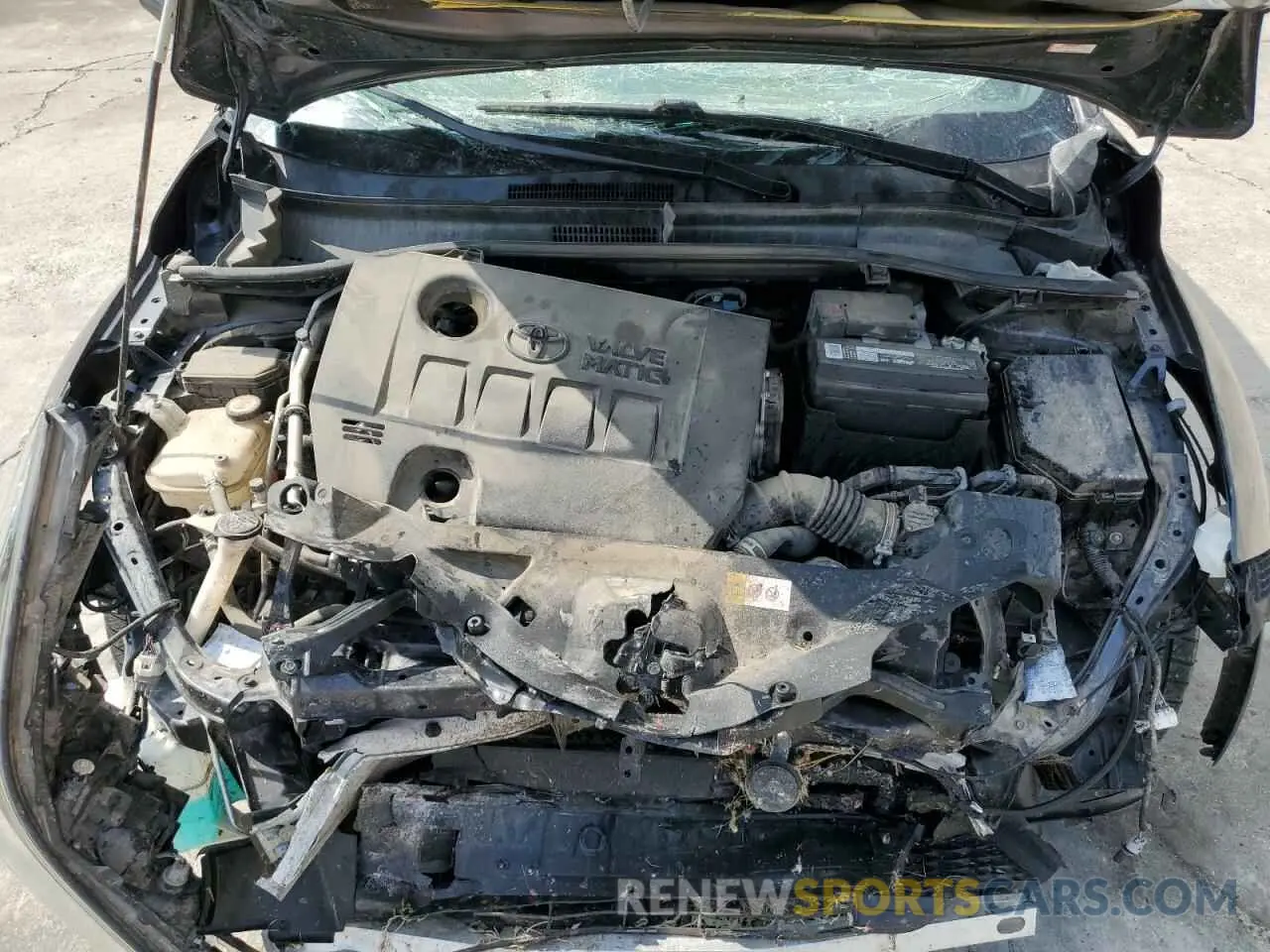 11 Фотография поврежденного автомобиля JTNKHMBX9M1117784 TOYOTA C-HR 2021