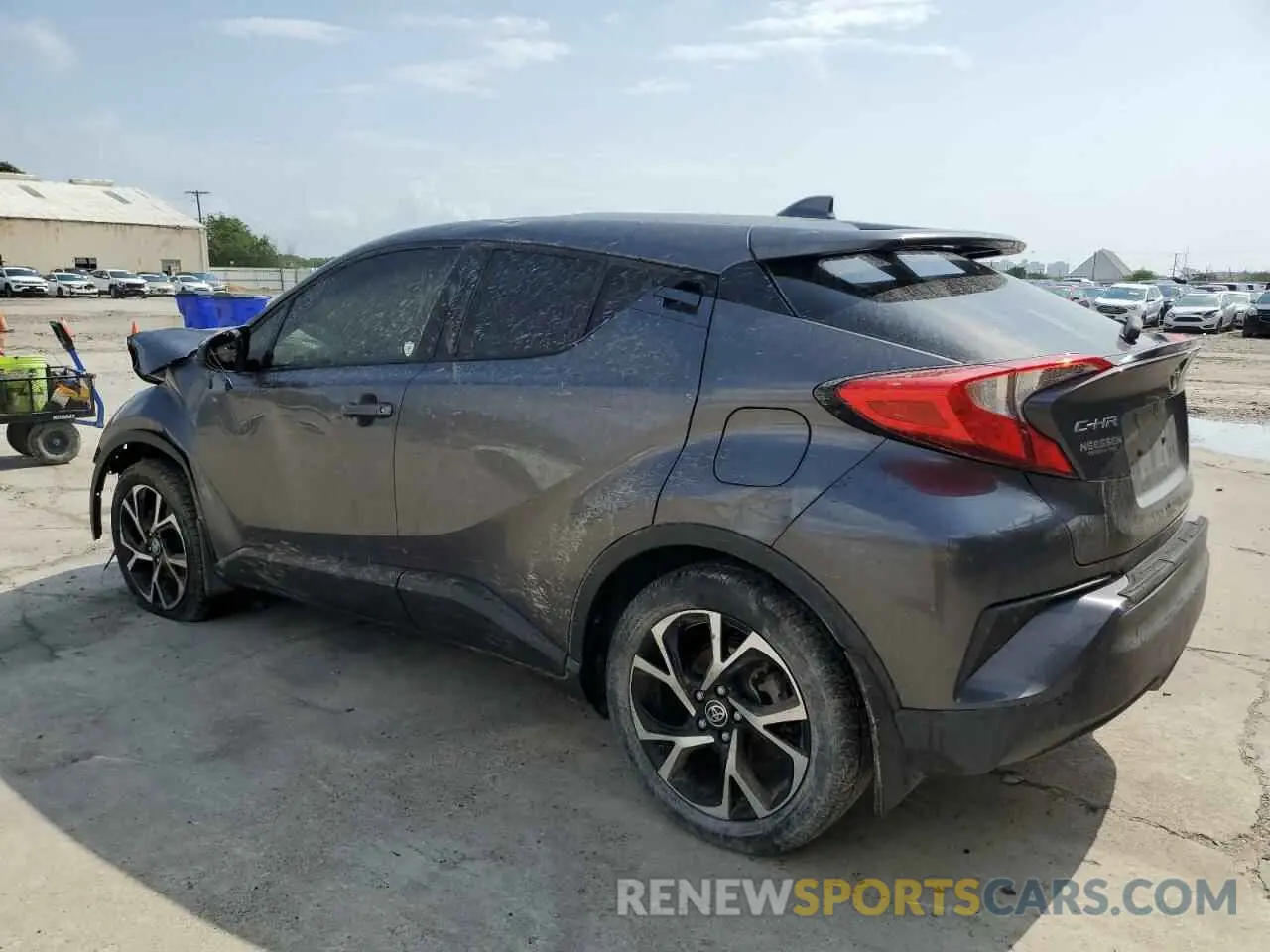 2 Фотография поврежденного автомобиля JTNKHMBX9M1117784 TOYOTA C-HR 2021
