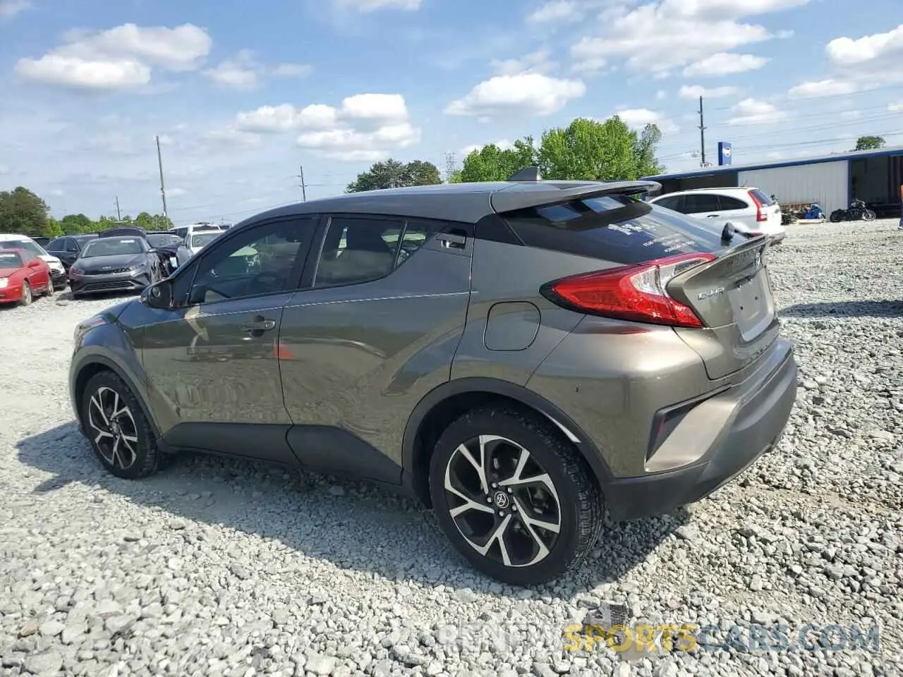 2 Фотография поврежденного автомобиля JTNKHMBXXM1099473 TOYOTA C-HR 2021