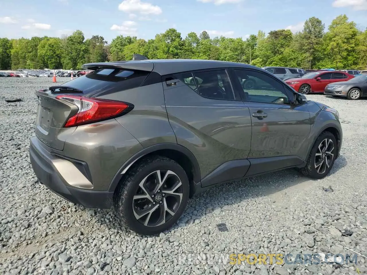 3 Фотография поврежденного автомобиля JTNKHMBXXM1099473 TOYOTA C-HR 2021