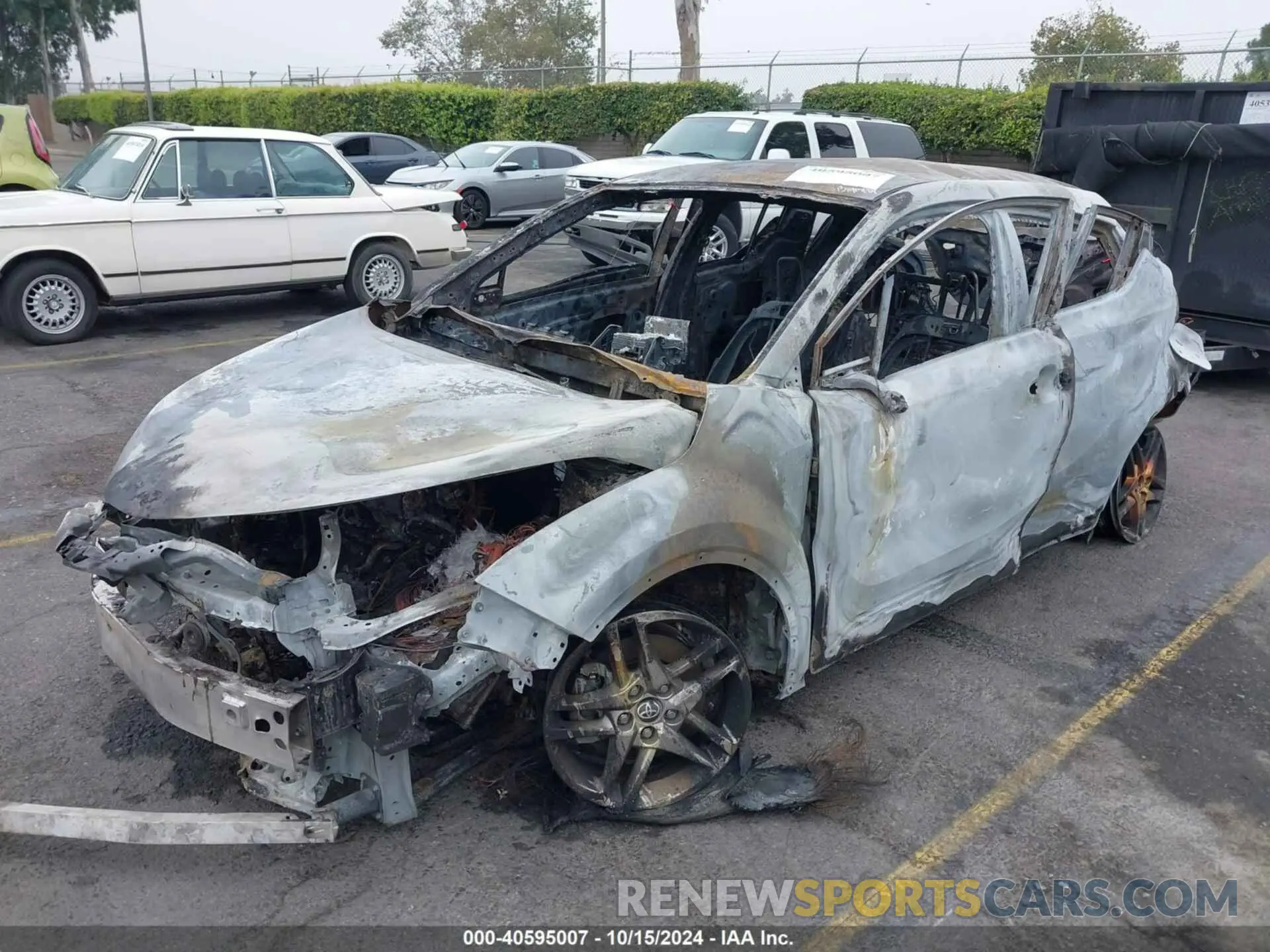 2 Photograph of a damaged car JTNKHMBXXM1107278 TOYOTA C-HR 2021