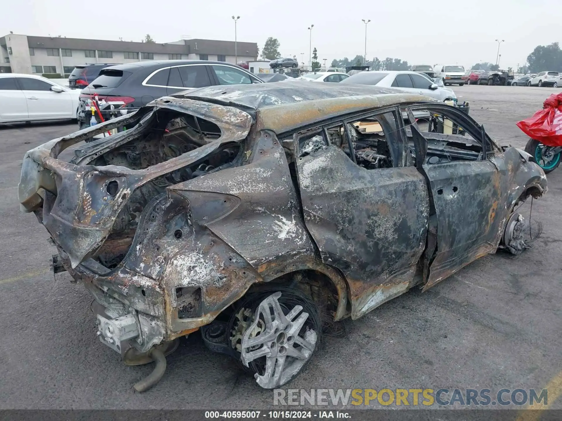 4 Photograph of a damaged car JTNKHMBXXM1107278 TOYOTA C-HR 2021