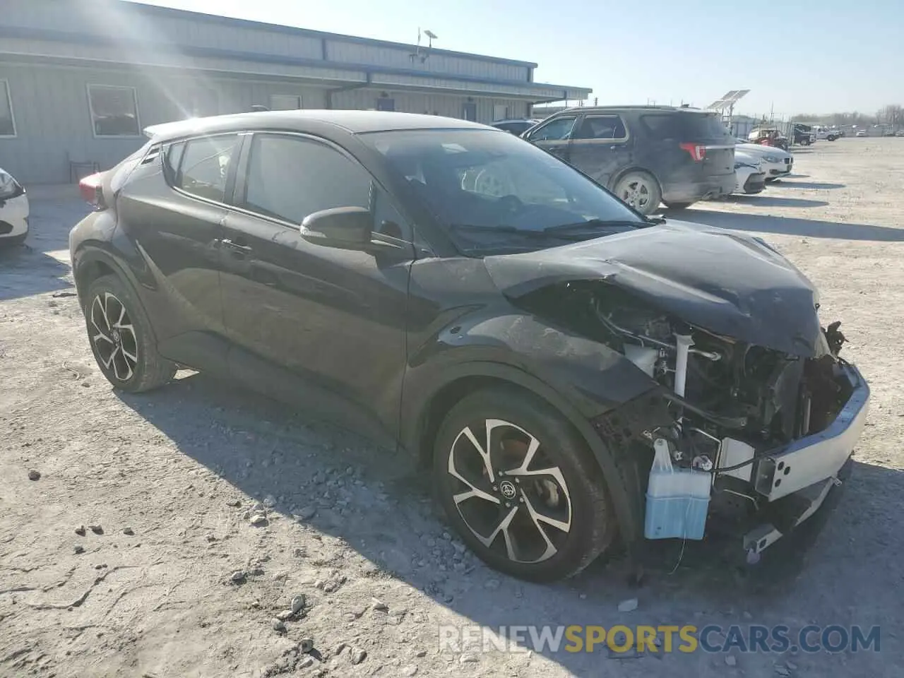 4 Photograph of a damaged car JTNKHMBXXM1117650 TOYOTA C-HR 2021