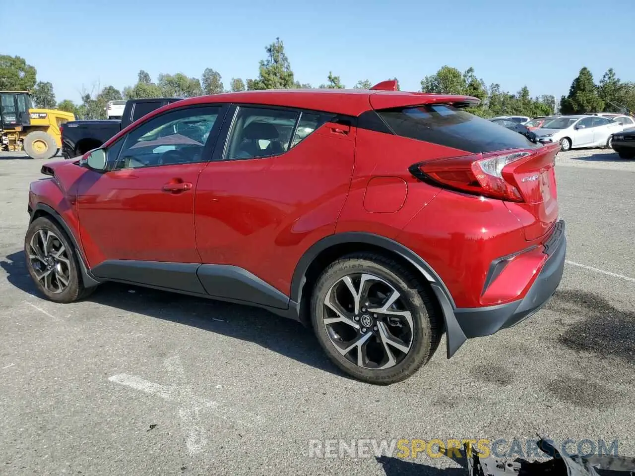 2 Фотография поврежденного автомобиля JTNKHMBXXM1120595 TOYOTA C-HR 2021