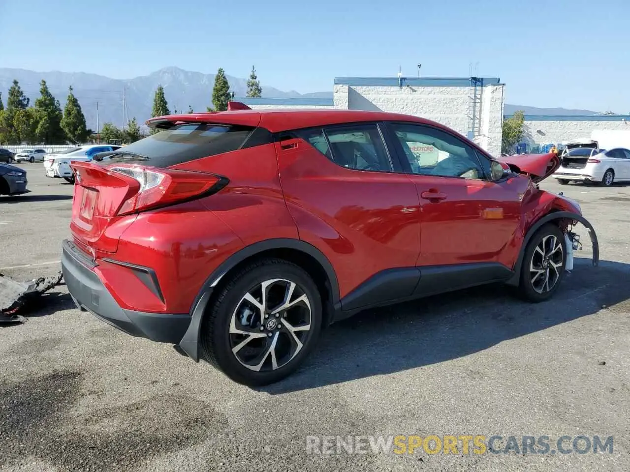 3 Фотография поврежденного автомобиля JTNKHMBXXM1120595 TOYOTA C-HR 2021