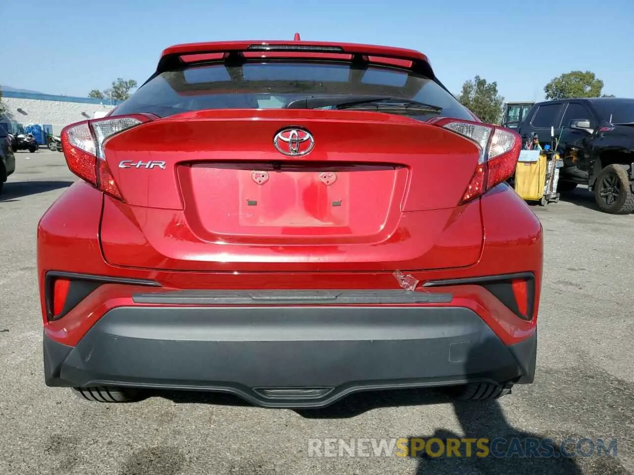 6 Фотография поврежденного автомобиля JTNKHMBXXM1120595 TOYOTA C-HR 2021