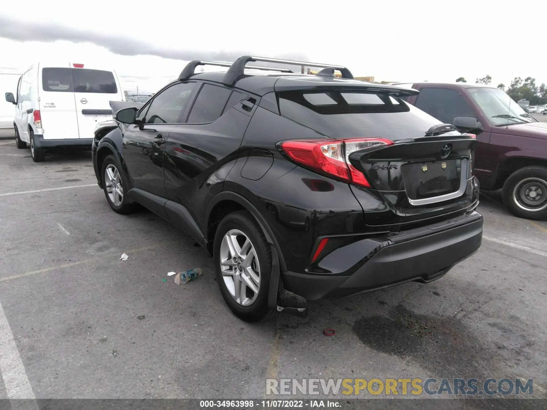 3 Photograph of a damaged car JTNKHMBXXM1120869 TOYOTA C-HR 2021