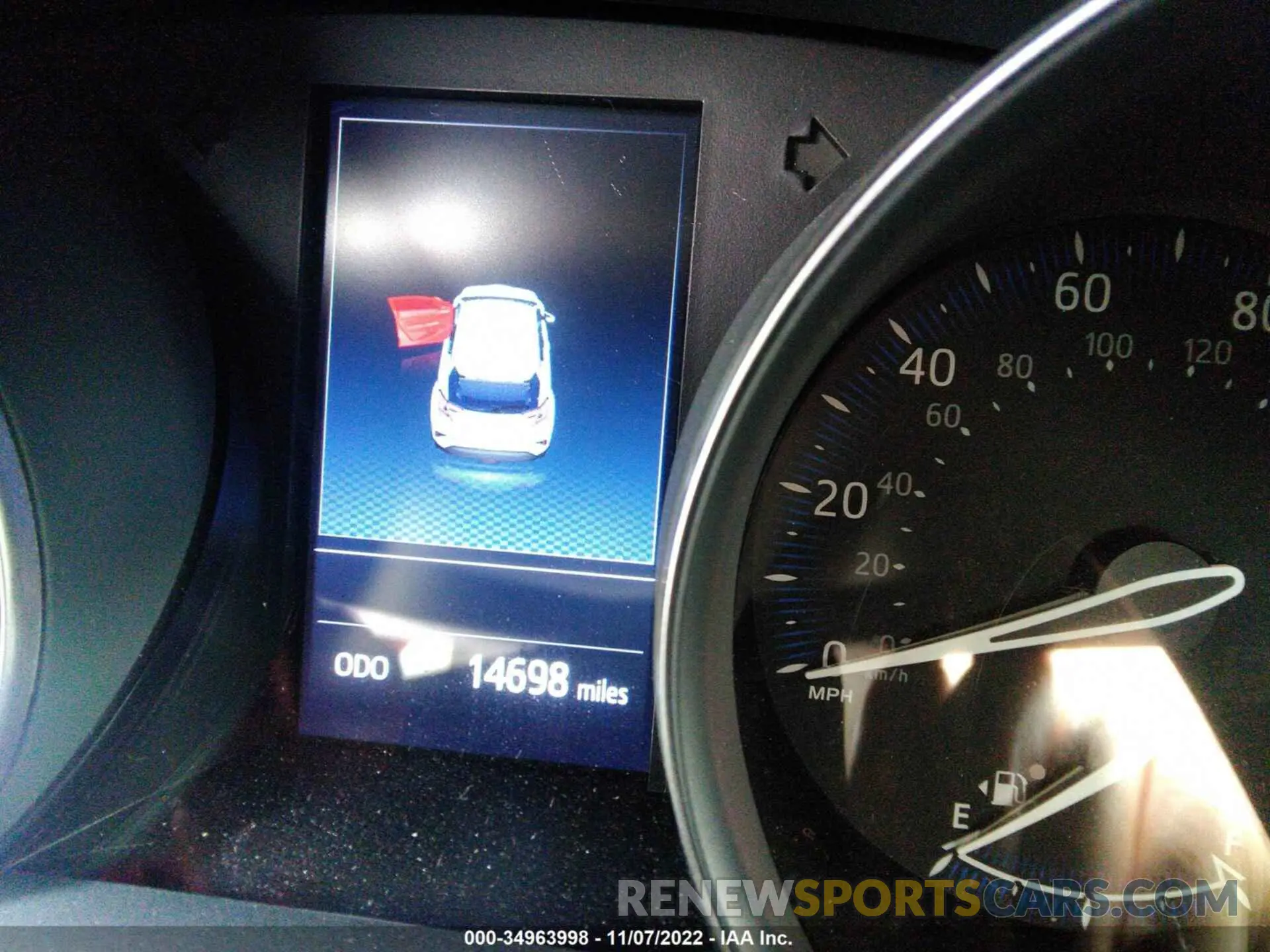 7 Photograph of a damaged car JTNKHMBXXM1120869 TOYOTA C-HR 2021