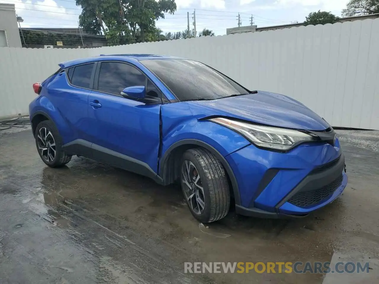 4 Фотография поврежденного автомобиля NMTKHMBX0MR120904 TOYOTA C-HR 2021