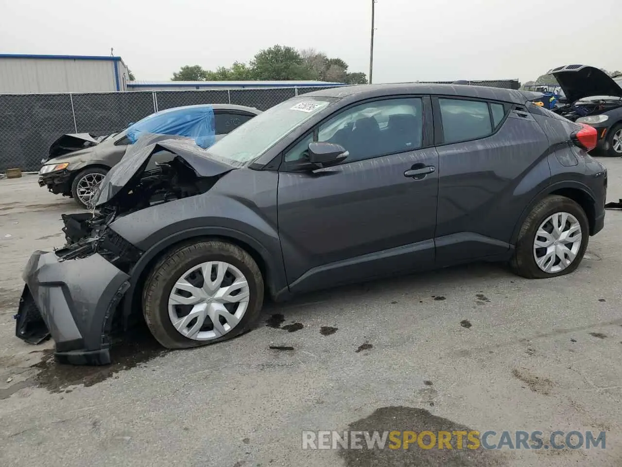 1 Photograph of a damaged car NMTKHMBX0MR124483 TOYOTA C-HR 2021