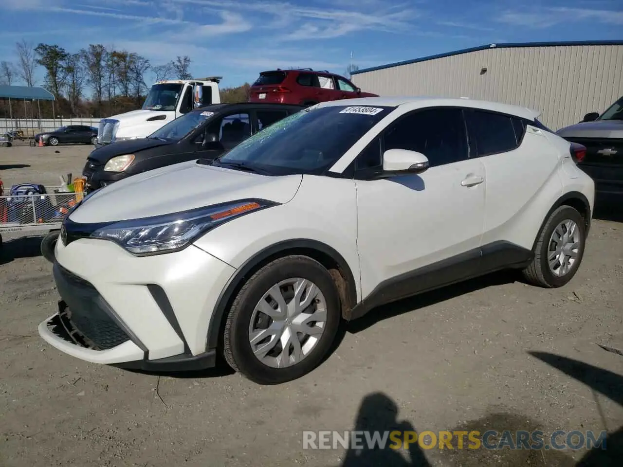 1 Photograph of a damaged car NMTKHMBX0MR124936 TOYOTA C-HR 2021