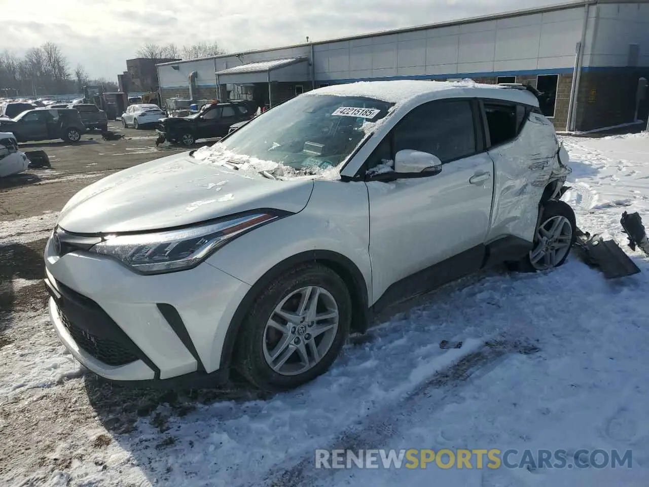 1 Фотография поврежденного автомобиля NMTKHMBX0MR127593 TOYOTA C-HR 2021