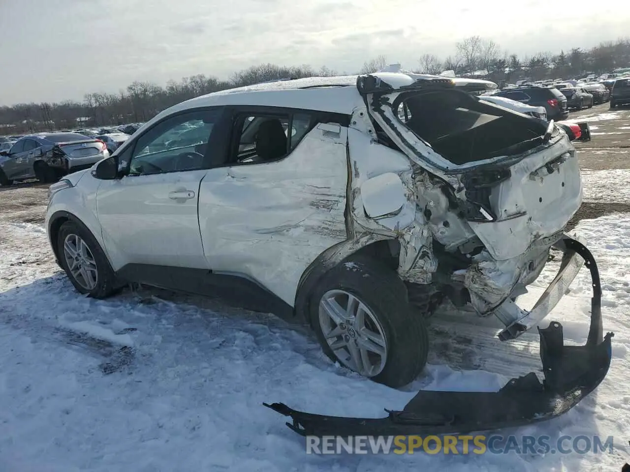 2 Фотография поврежденного автомобиля NMTKHMBX0MR127593 TOYOTA C-HR 2021