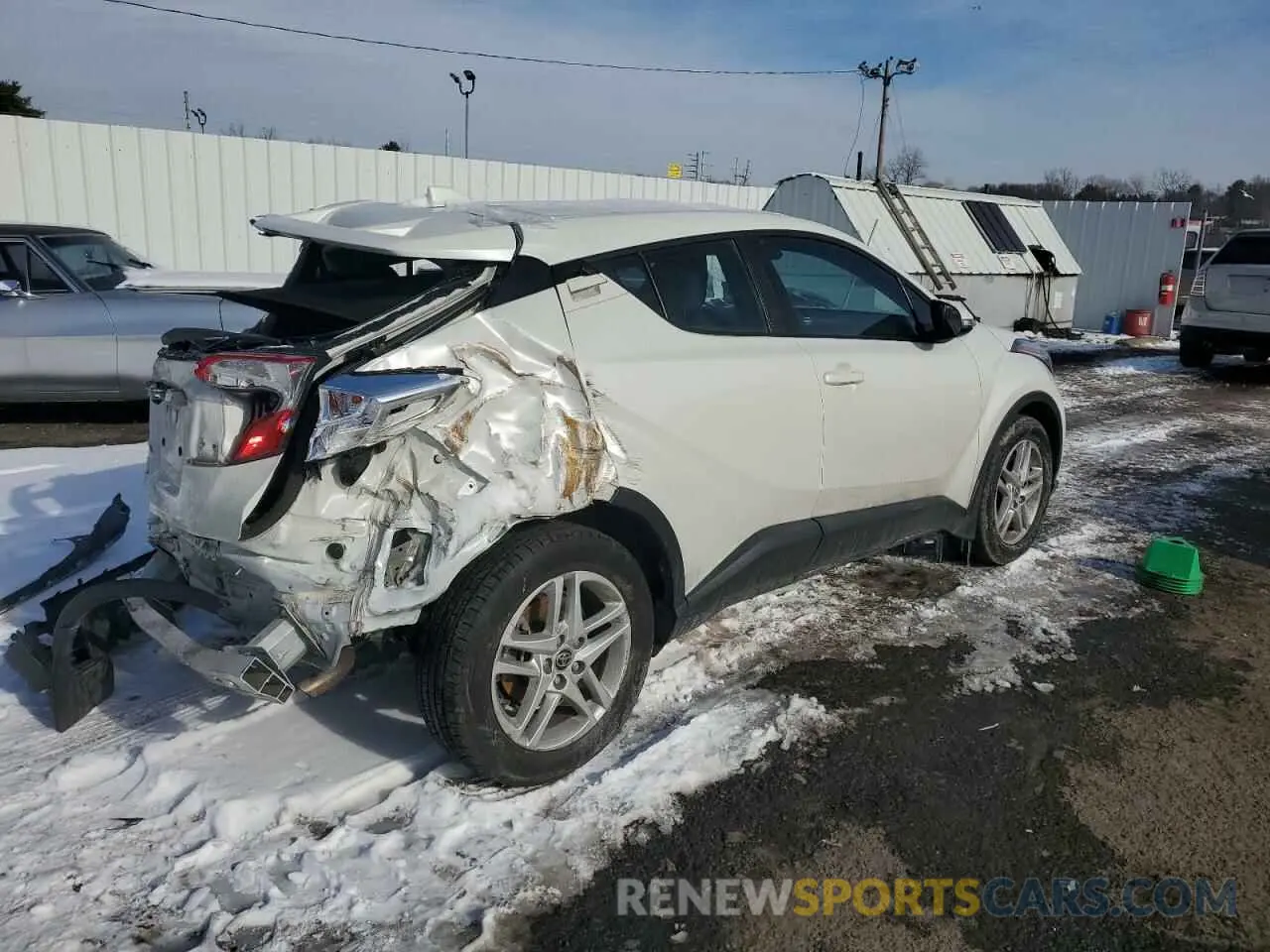 3 Фотография поврежденного автомобиля NMTKHMBX0MR127593 TOYOTA C-HR 2021