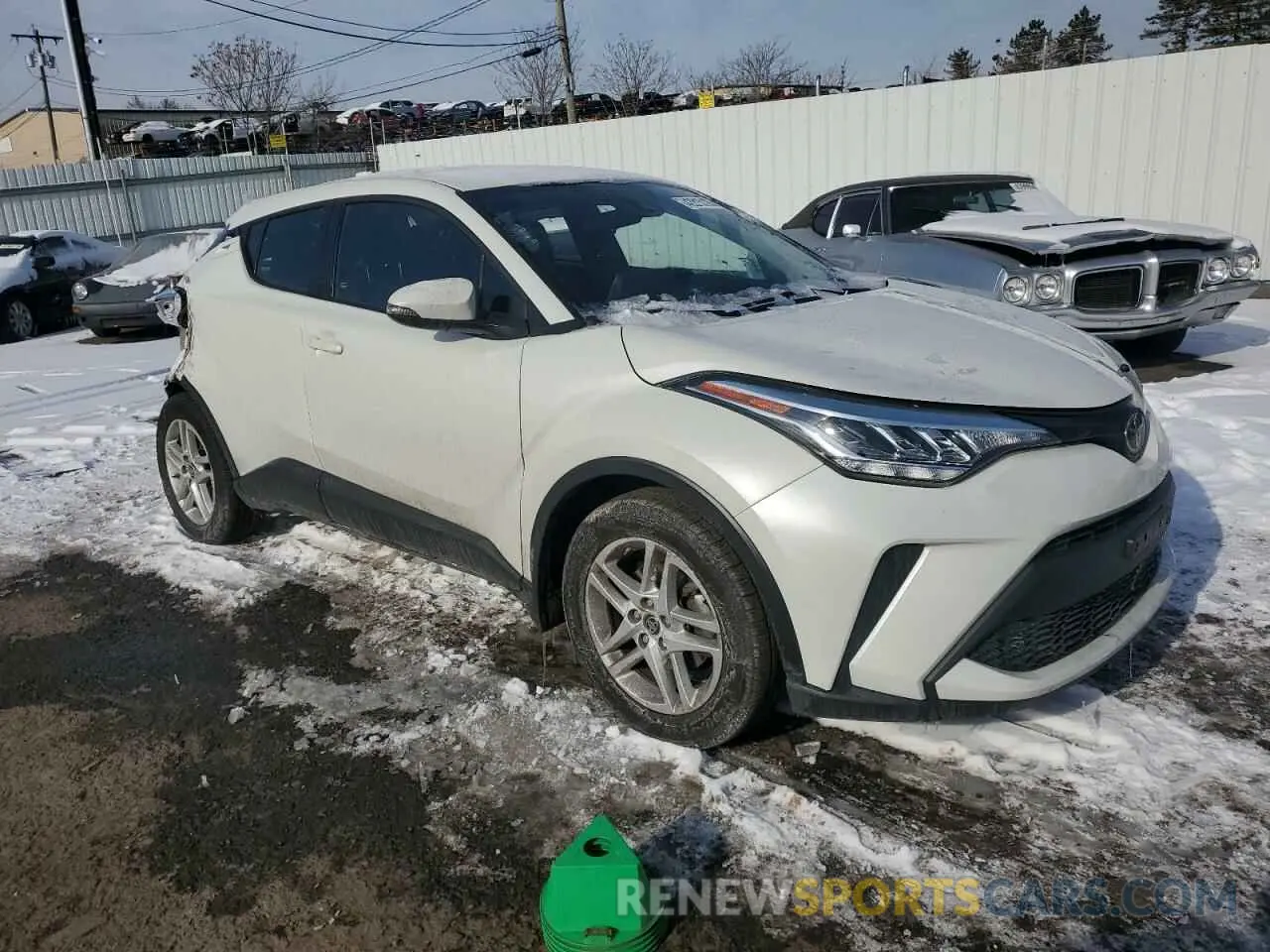 4 Фотография поврежденного автомобиля NMTKHMBX0MR127593 TOYOTA C-HR 2021