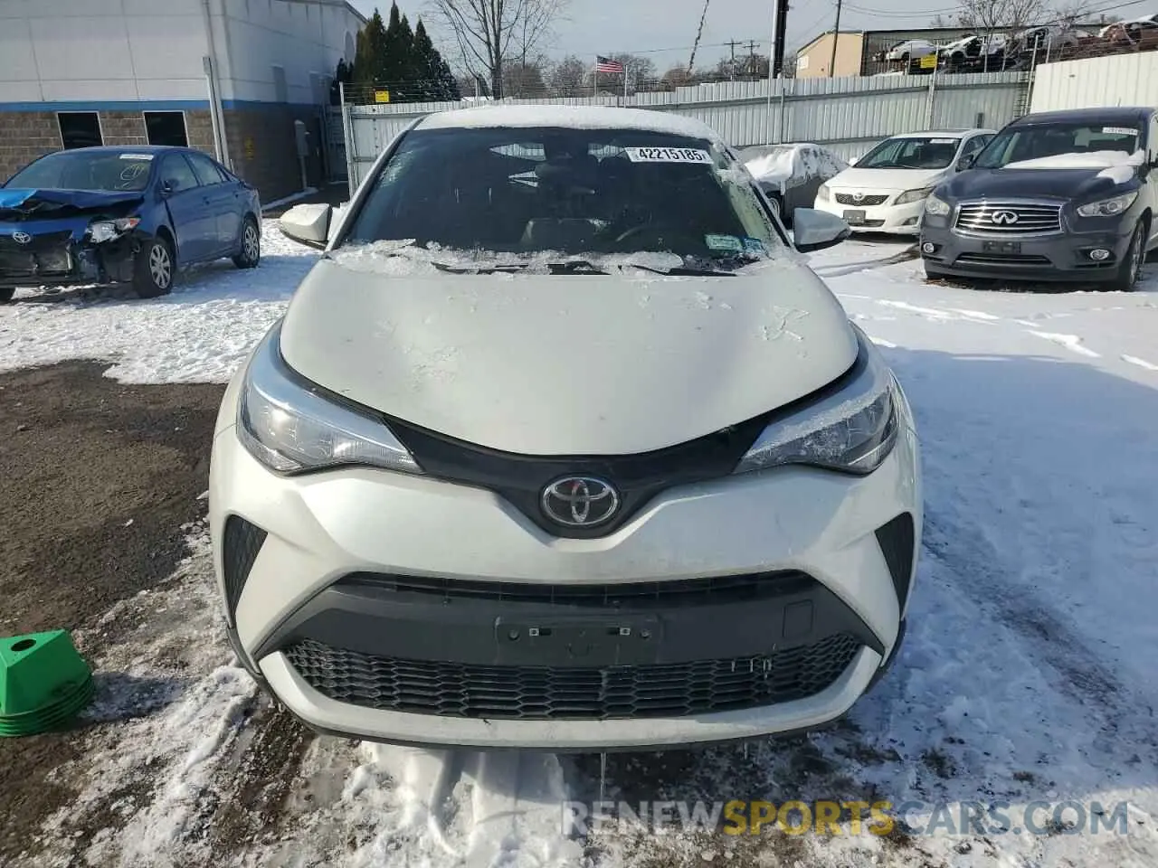 5 Фотография поврежденного автомобиля NMTKHMBX0MR127593 TOYOTA C-HR 2021