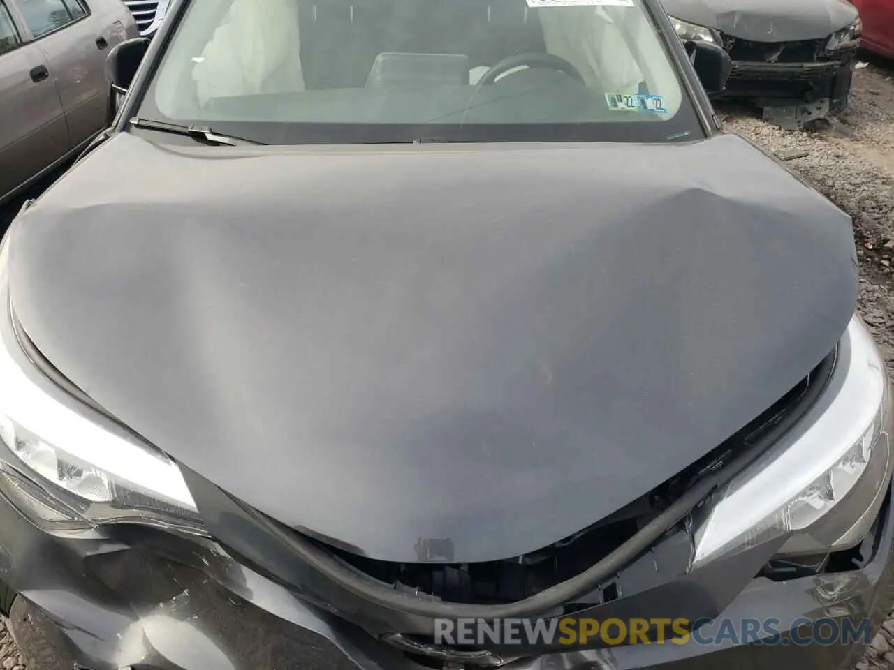 7 Фотография поврежденного автомобиля NMTKHMBX0MR132597 TOYOTA C-HR 2021
