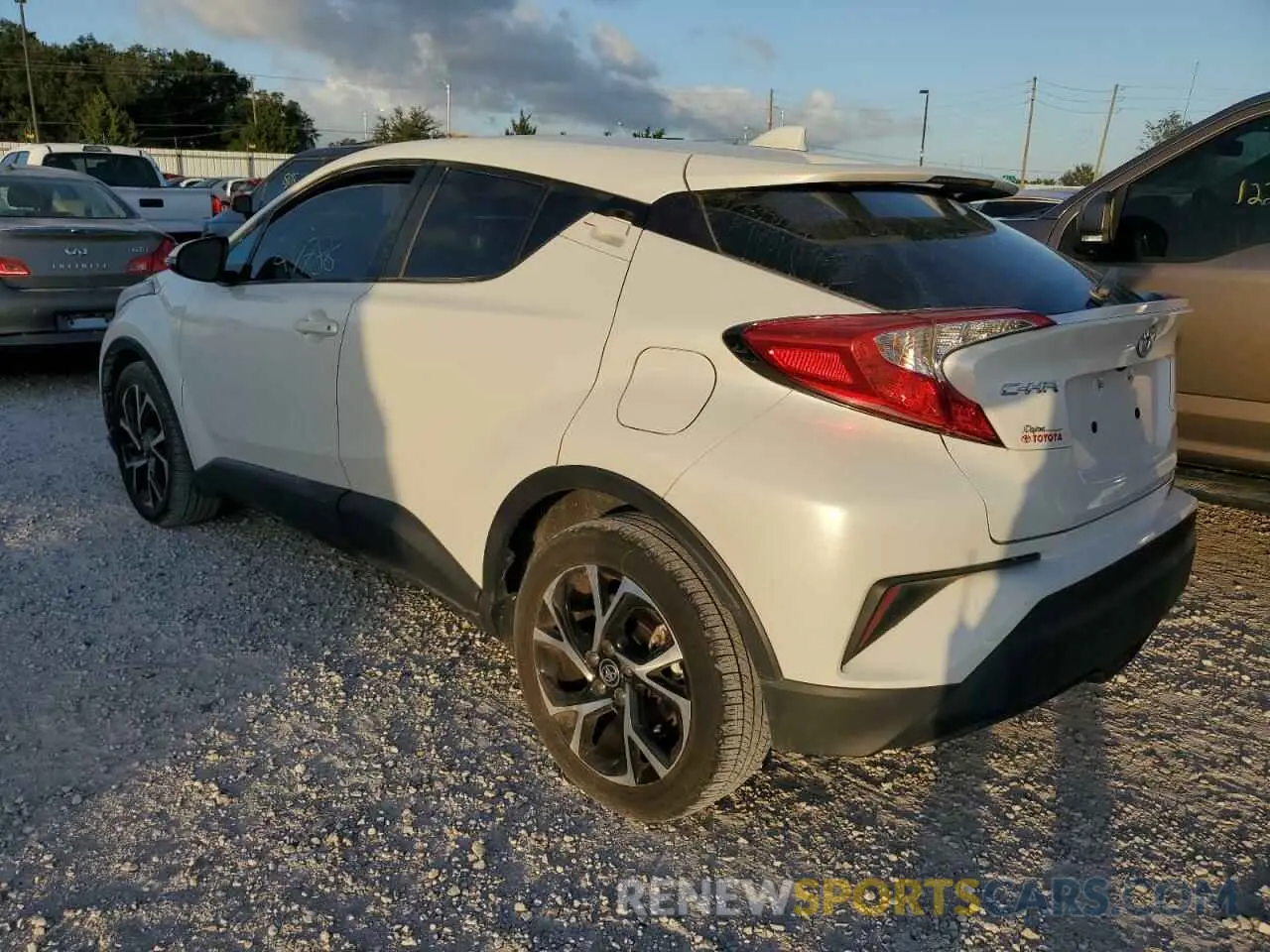 2 Фотография поврежденного автомобиля NMTKHMBX0MR136178 TOYOTA C-HR 2021