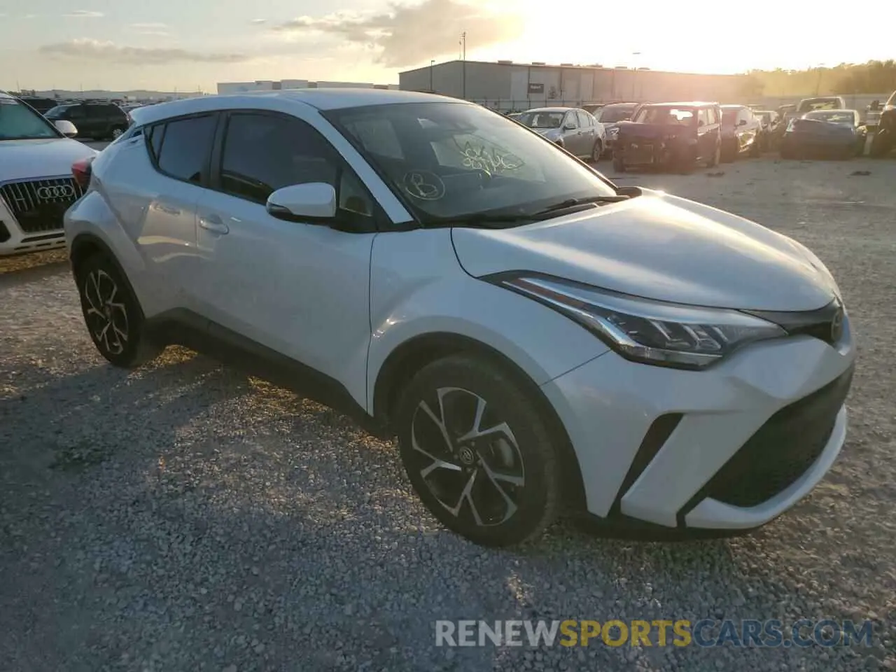 4 Фотография поврежденного автомобиля NMTKHMBX0MR136178 TOYOTA C-HR 2021