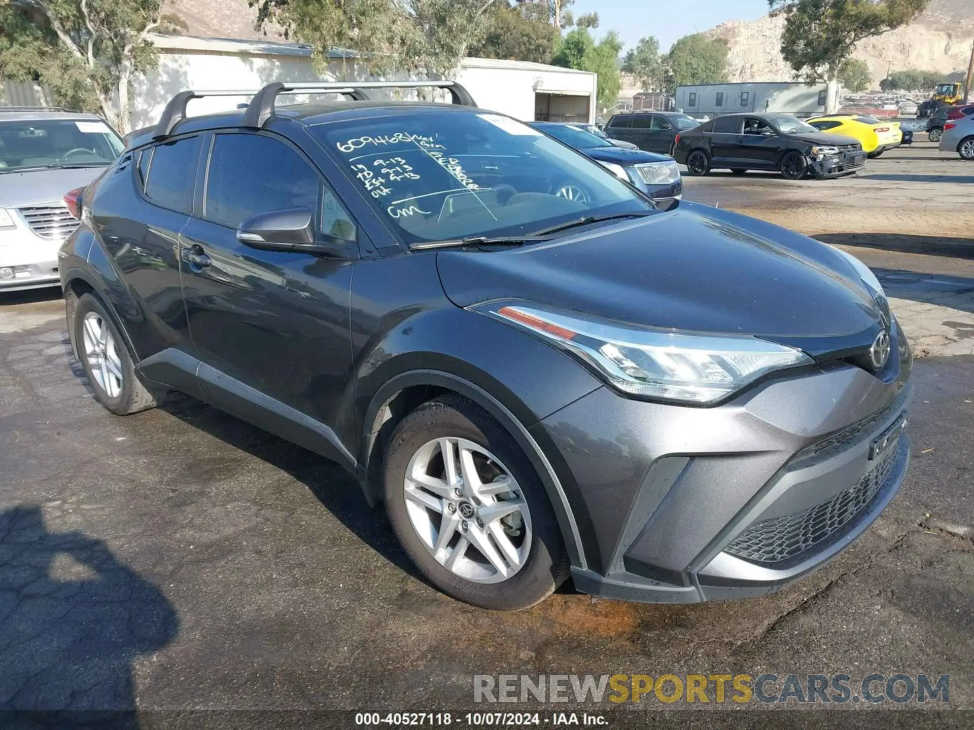 1 Фотография поврежденного автомобиля NMTKHMBX0MR137606 TOYOTA C-HR 2021