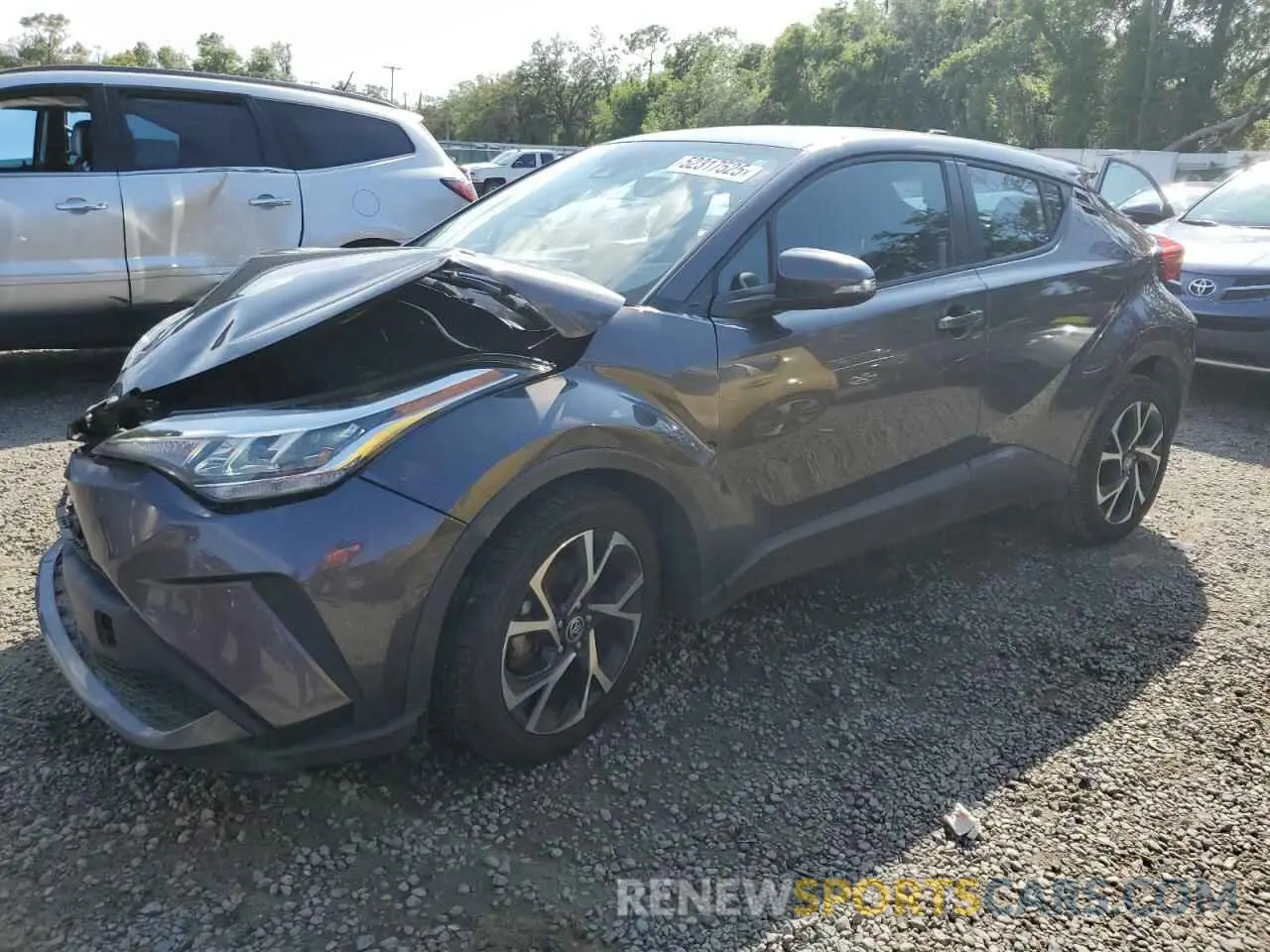 1 Фотография поврежденного автомобиля NMTKHMBX1MR121205 TOYOTA C-HR 2021