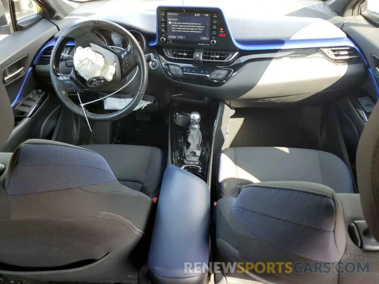 8 Фотография поврежденного автомобиля NMTKHMBX1MR121205 TOYOTA C-HR 2021