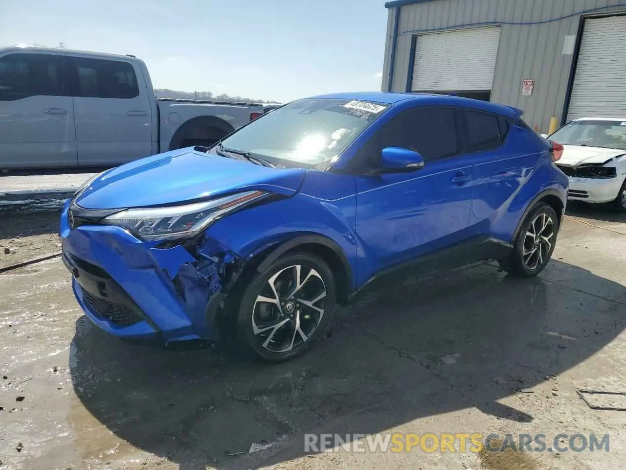 1 Фотография поврежденного автомобиля NMTKHMBX1MR123925 TOYOTA C-HR 2021