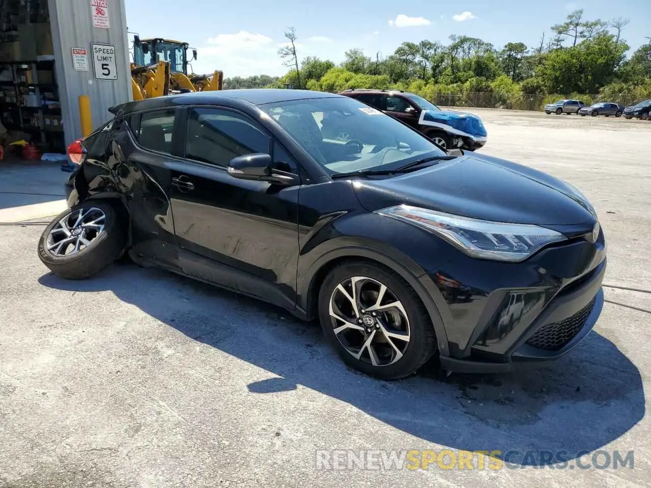 4 Photograph of a damaged car NMTKHMBX1MR127392 TOYOTA C-HR 2021