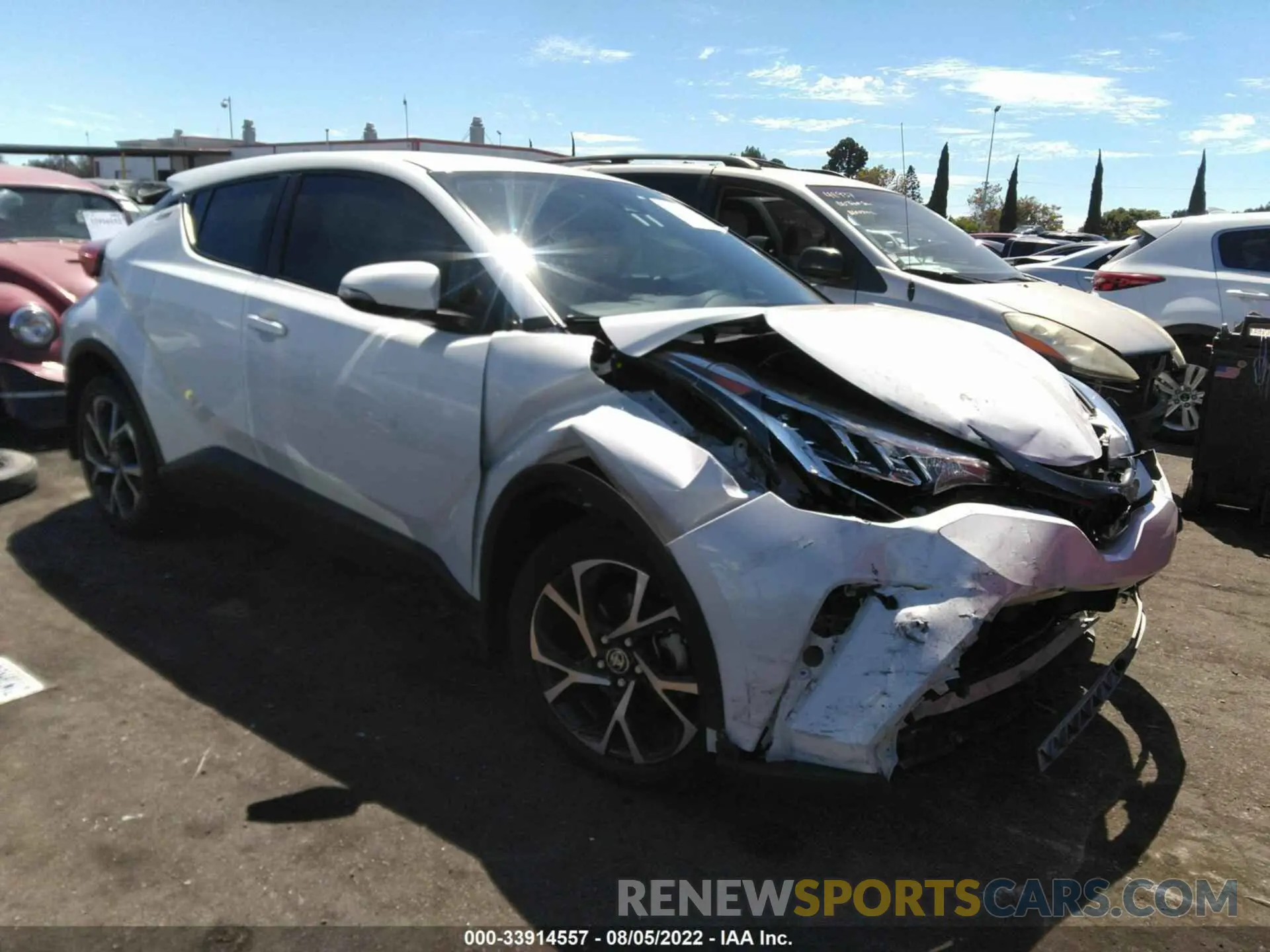 1 Фотография поврежденного автомобиля NMTKHMBX1MR131779 TOYOTA C-HR 2021