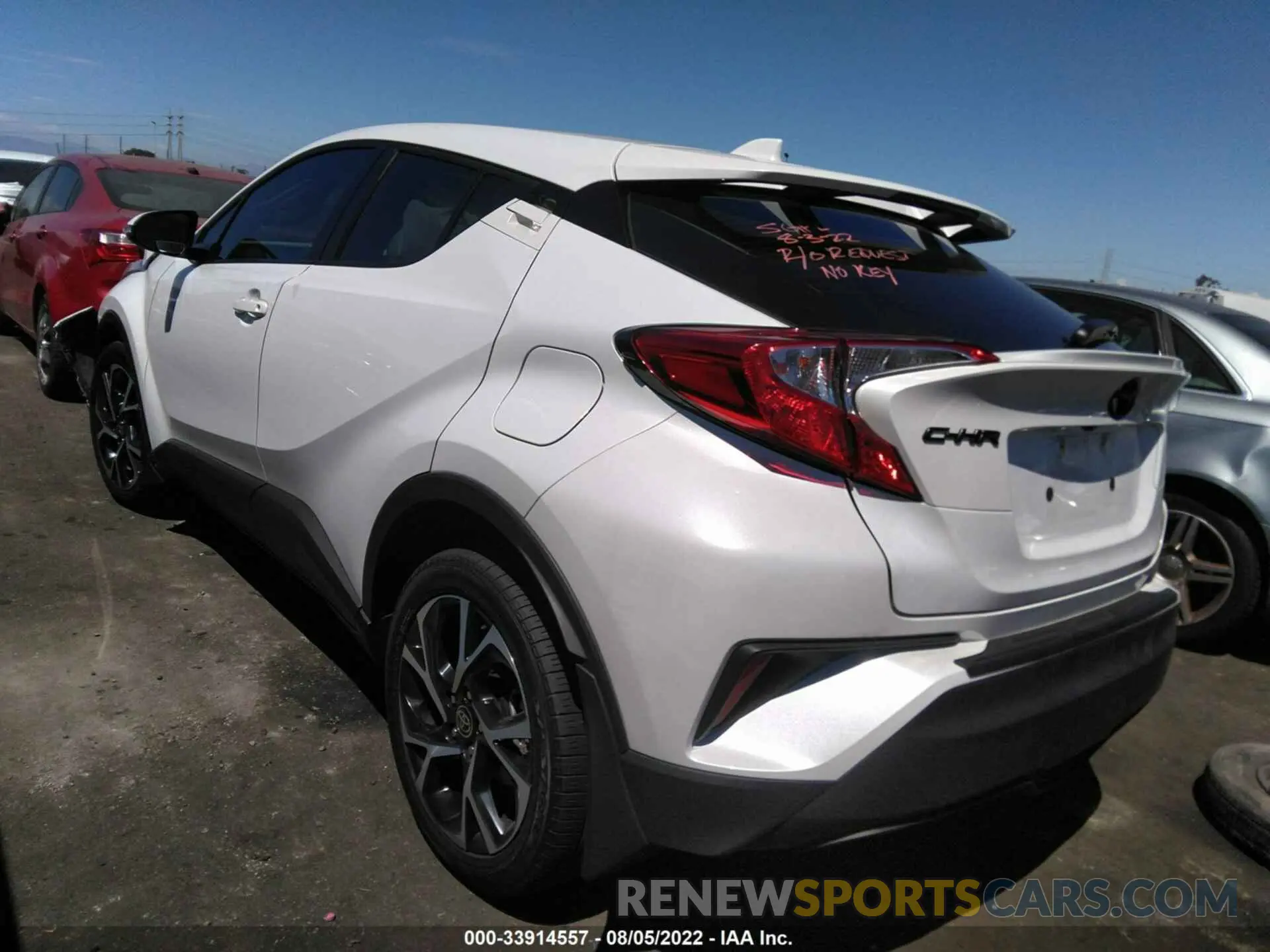 3 Фотография поврежденного автомобиля NMTKHMBX1MR131779 TOYOTA C-HR 2021