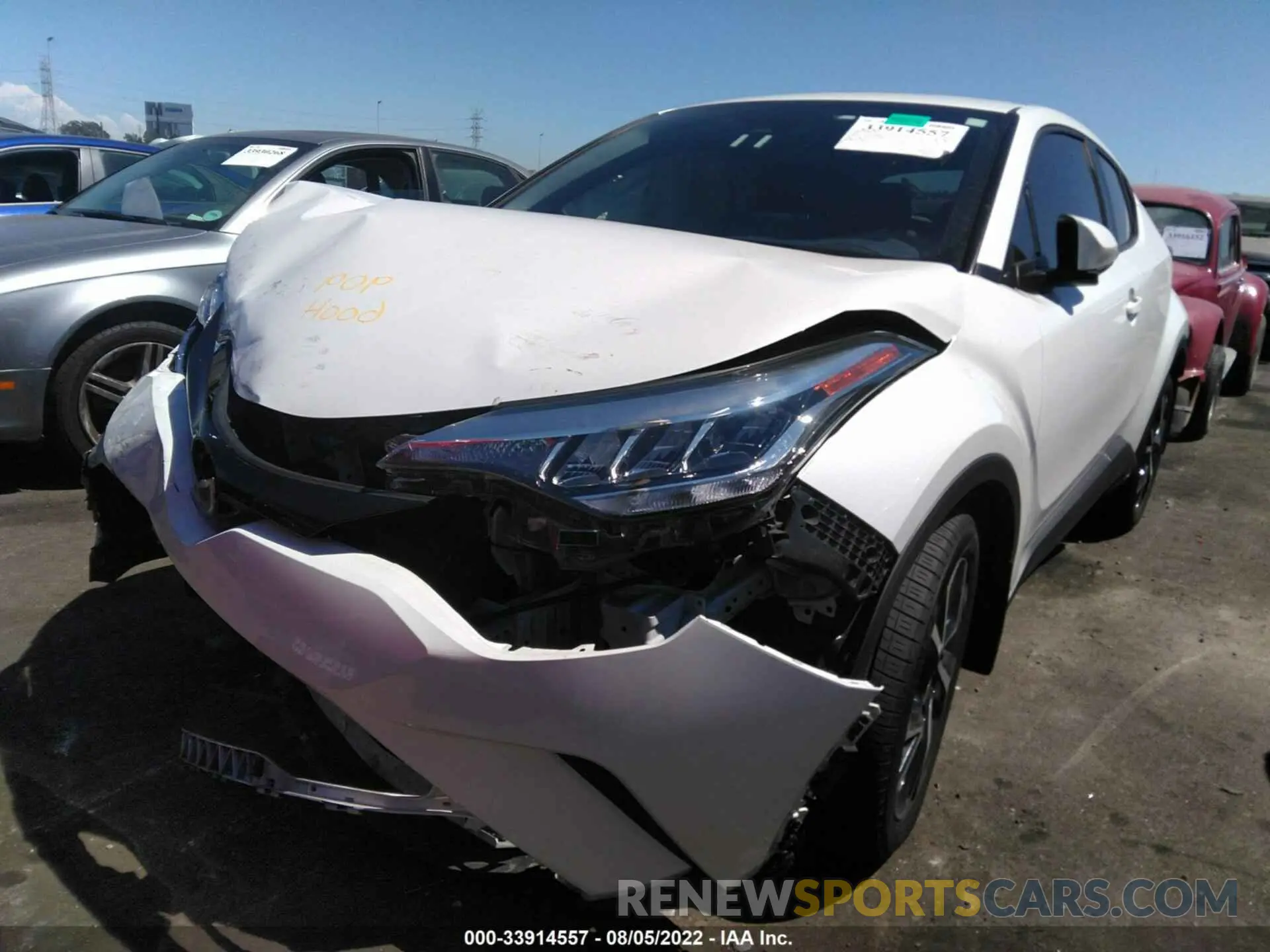 6 Фотография поврежденного автомобиля NMTKHMBX1MR131779 TOYOTA C-HR 2021