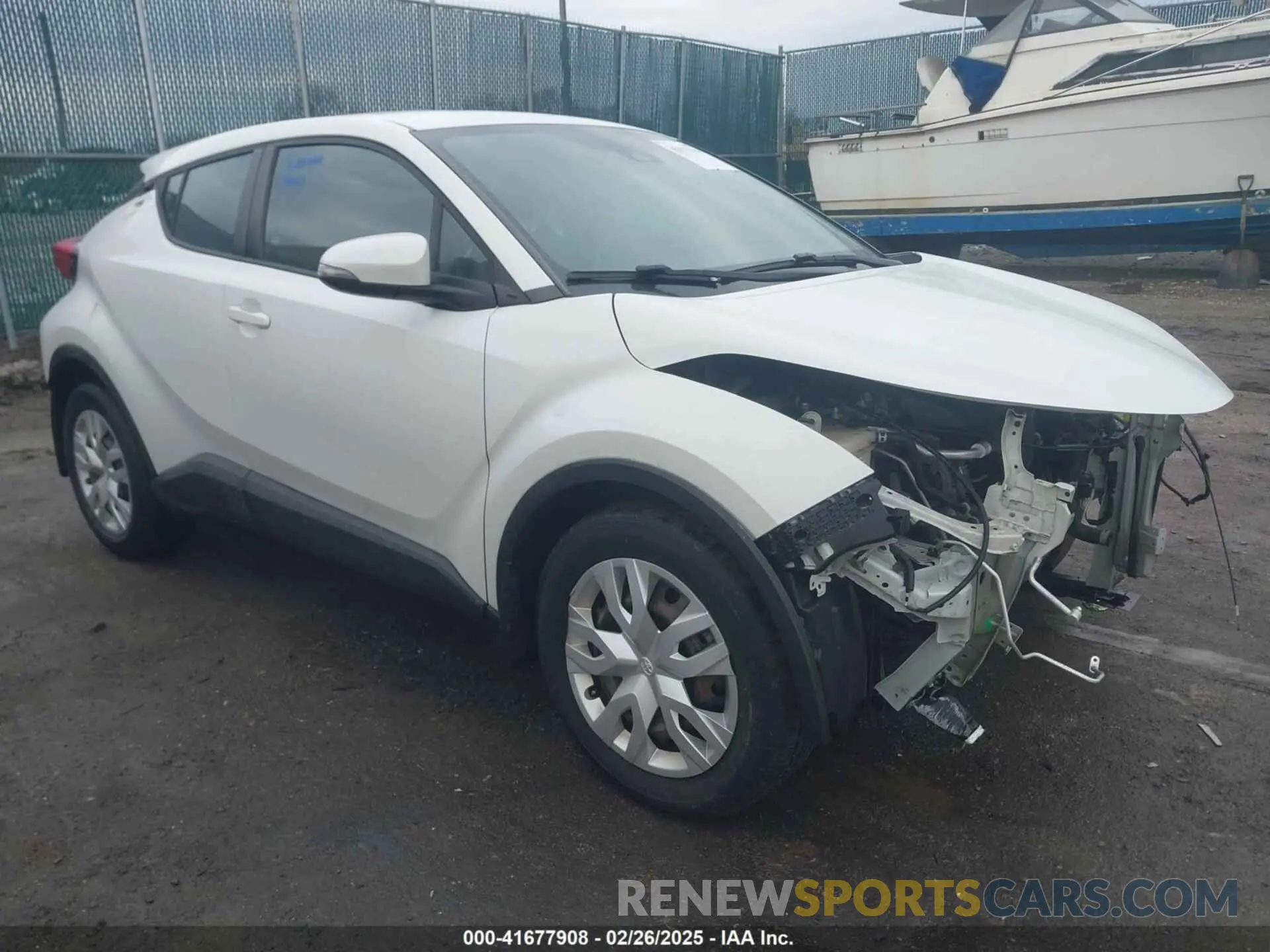 1 Photograph of a damaged car NMTKHMBX1MR134150 TOYOTA C-HR 2021