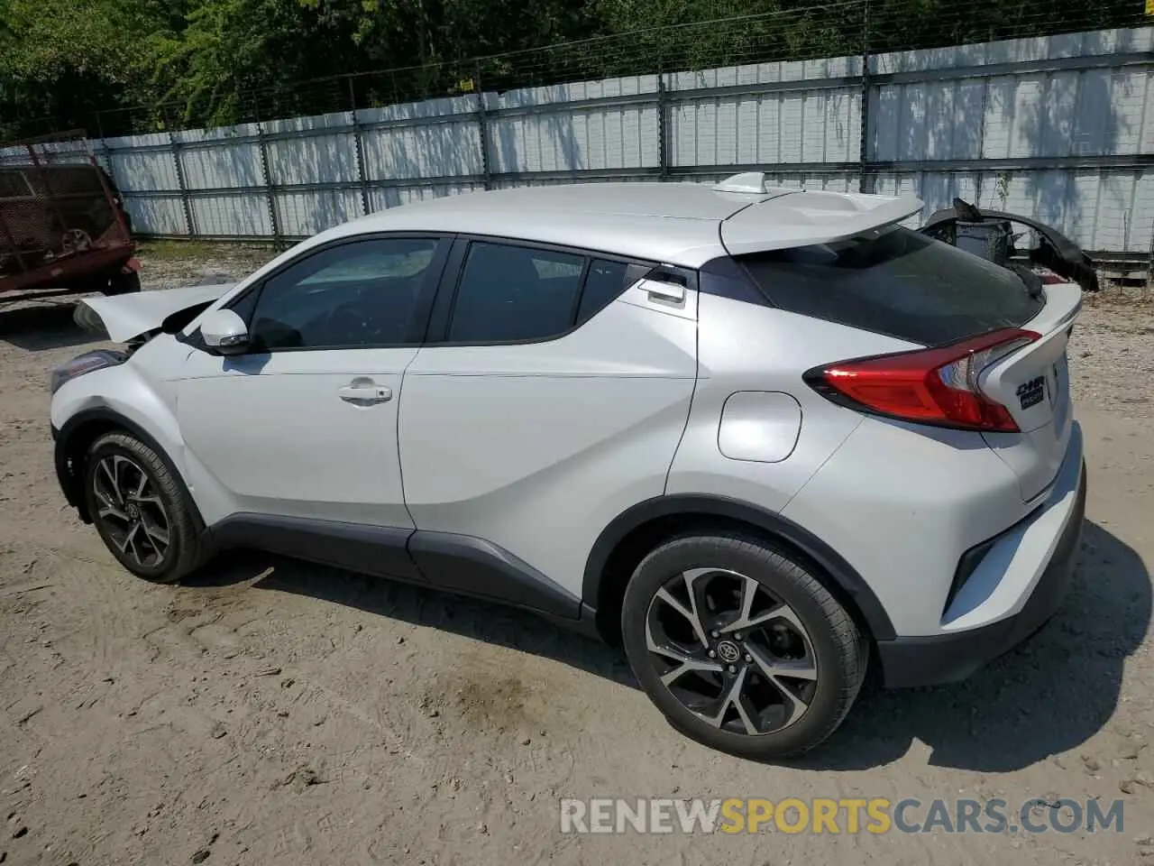 2 Фотография поврежденного автомобиля NMTKHMBX2MR125070 TOYOTA C-HR 2021