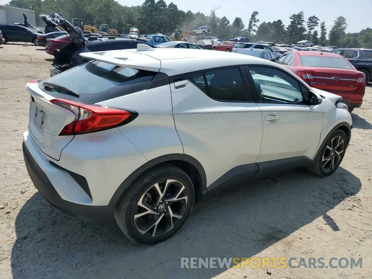 3 Фотография поврежденного автомобиля NMTKHMBX2MR125070 TOYOTA C-HR 2021