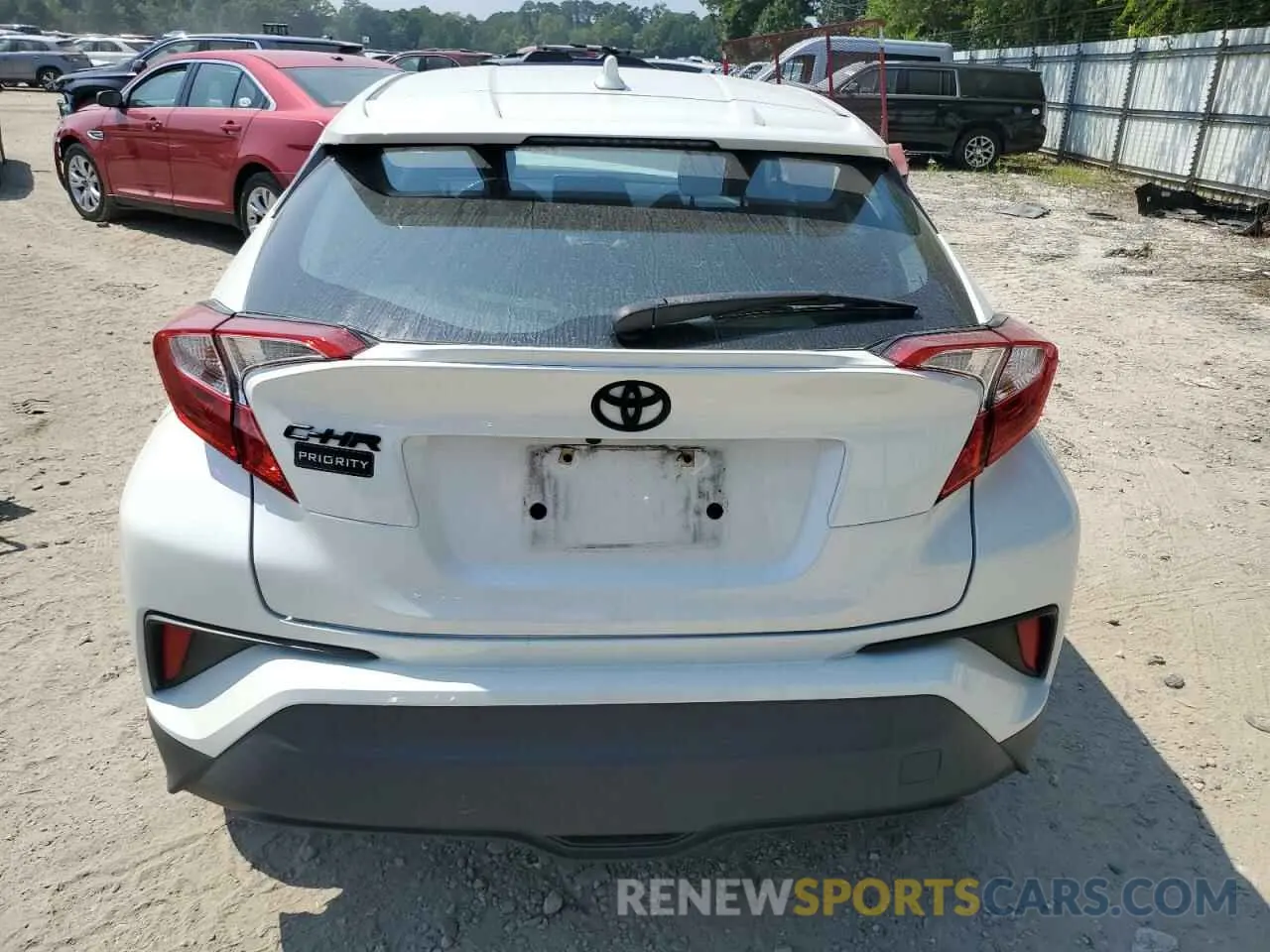 6 Фотография поврежденного автомобиля NMTKHMBX2MR125070 TOYOTA C-HR 2021