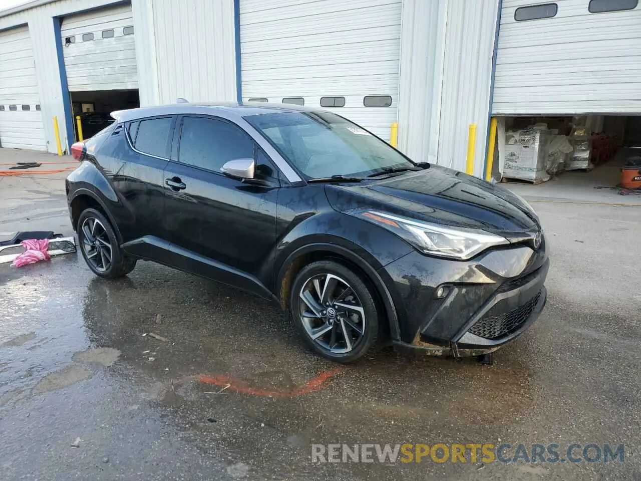 4 Фотография поврежденного автомобиля NMTKHMBX2MR128910 TOYOTA C-HR 2021
