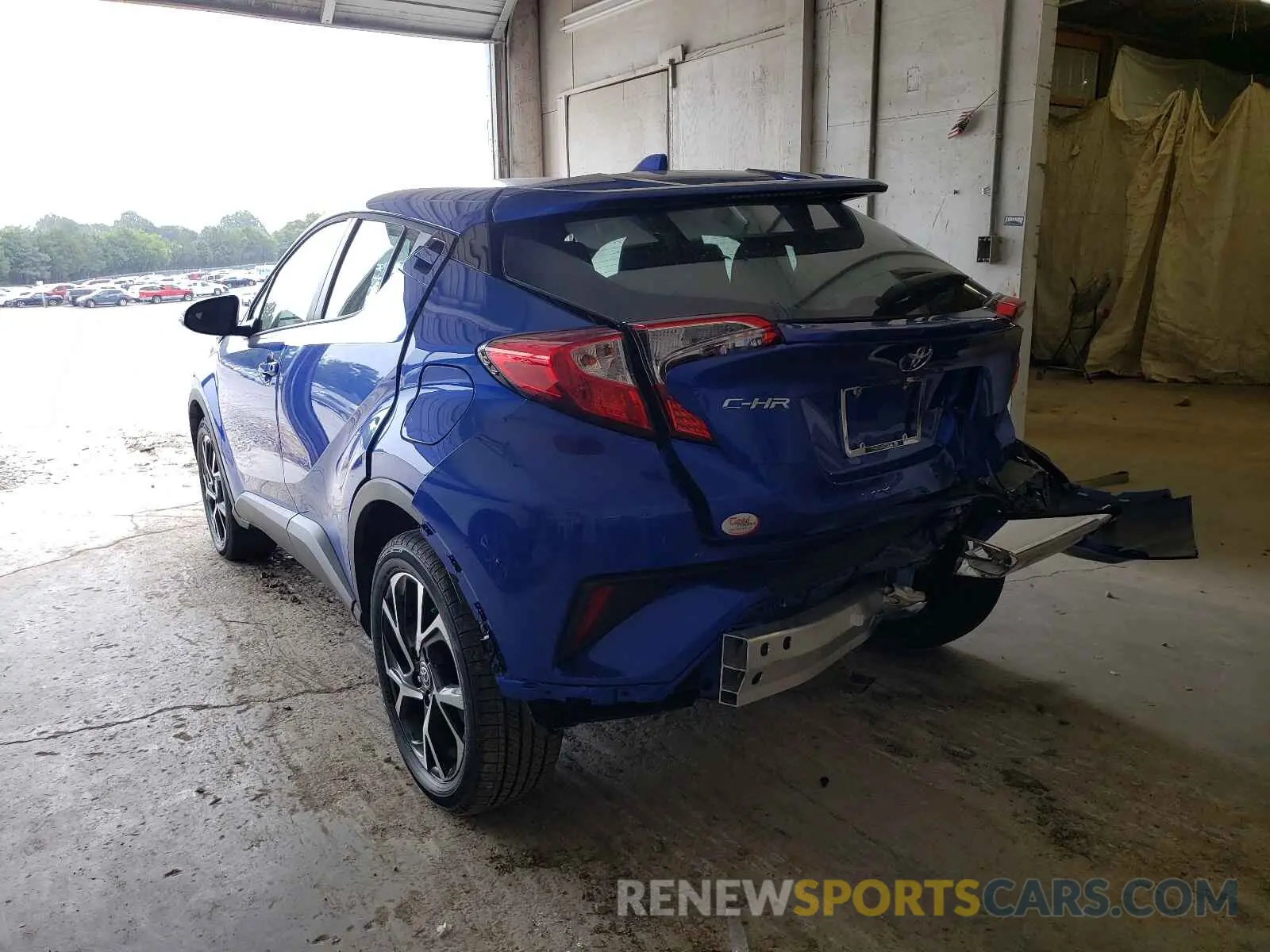 3 Photograph of a damaged car NMTKHMBX2MR129197 TOYOTA C-HR 2021