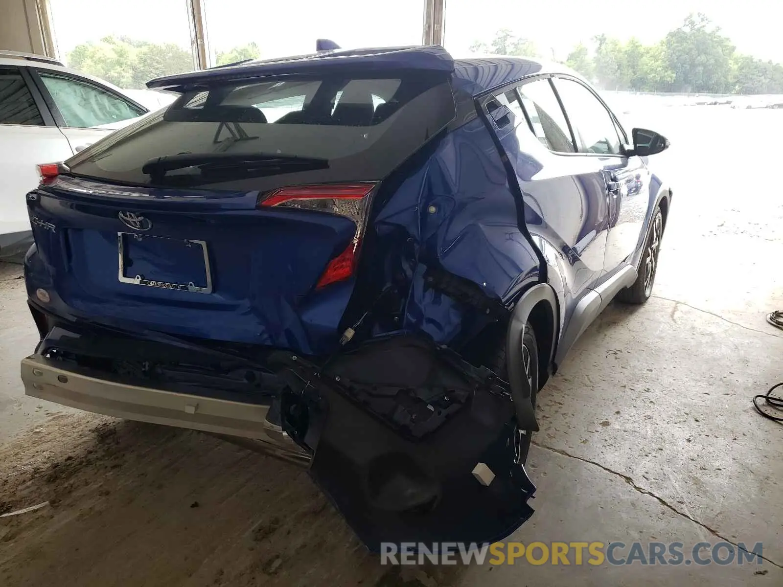 4 Photograph of a damaged car NMTKHMBX2MR129197 TOYOTA C-HR 2021