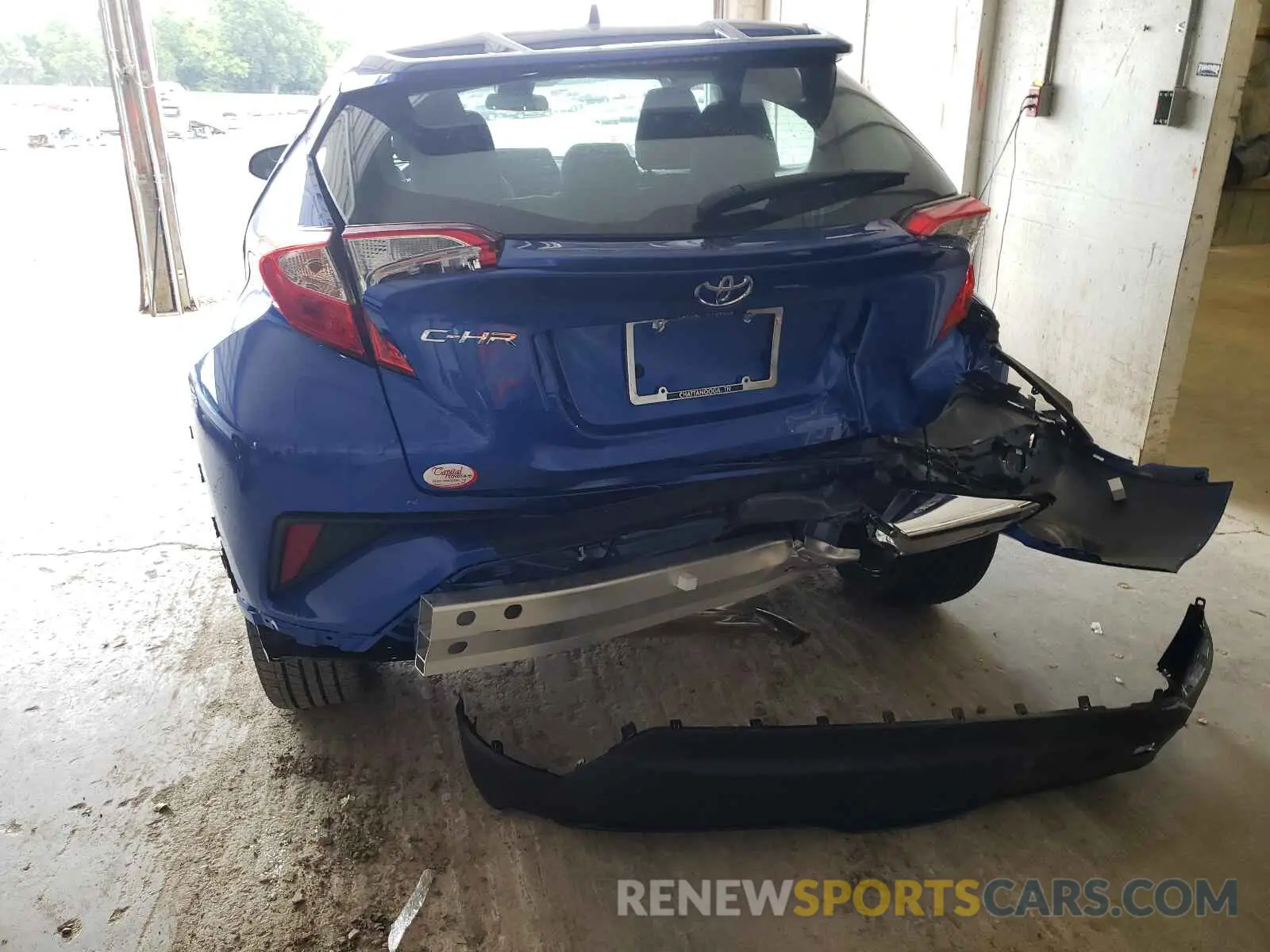 9 Photograph of a damaged car NMTKHMBX2MR129197 TOYOTA C-HR 2021