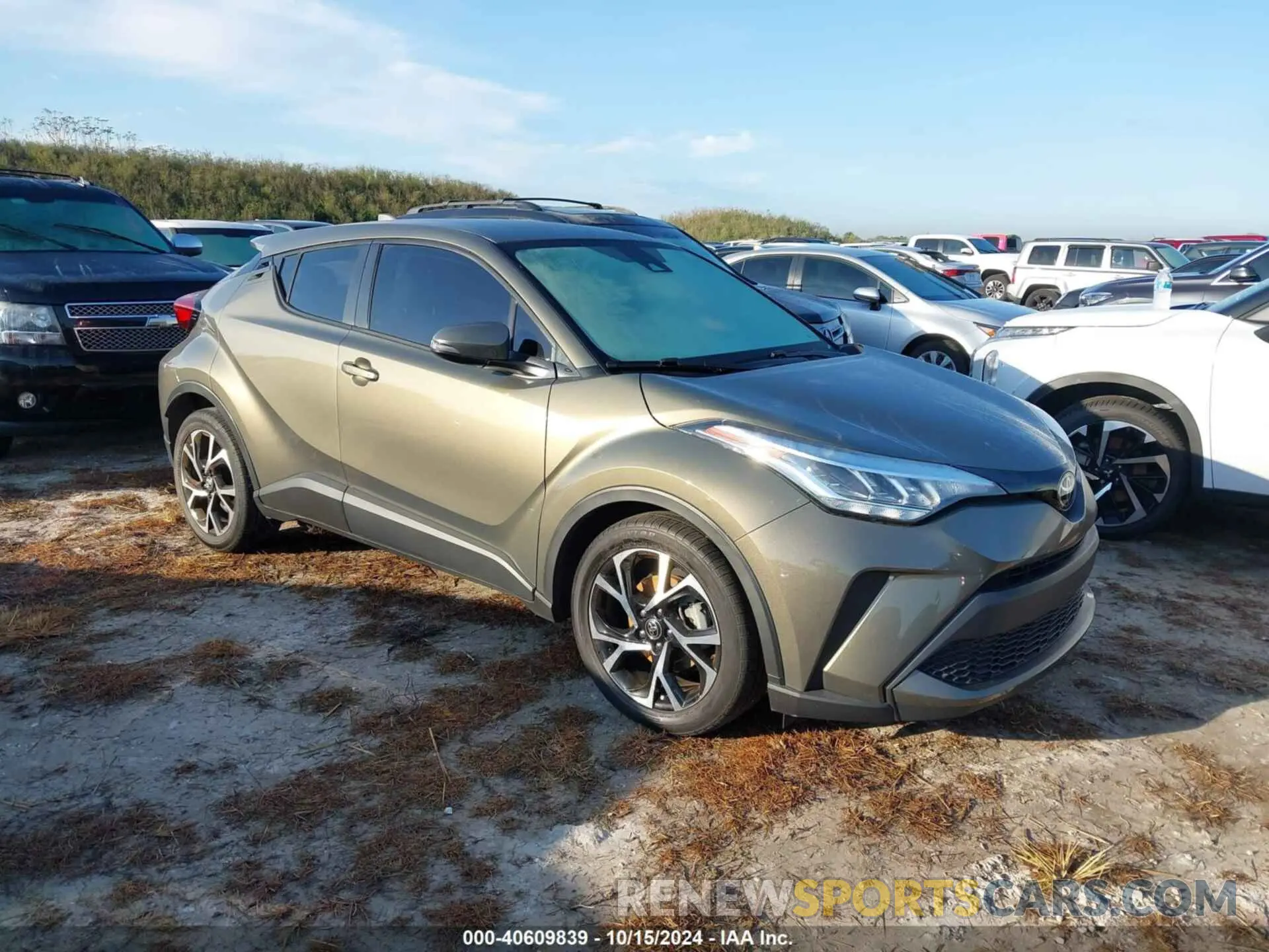 1 Photograph of a damaged car NMTKHMBX2MR129877 TOYOTA C-HR 2021