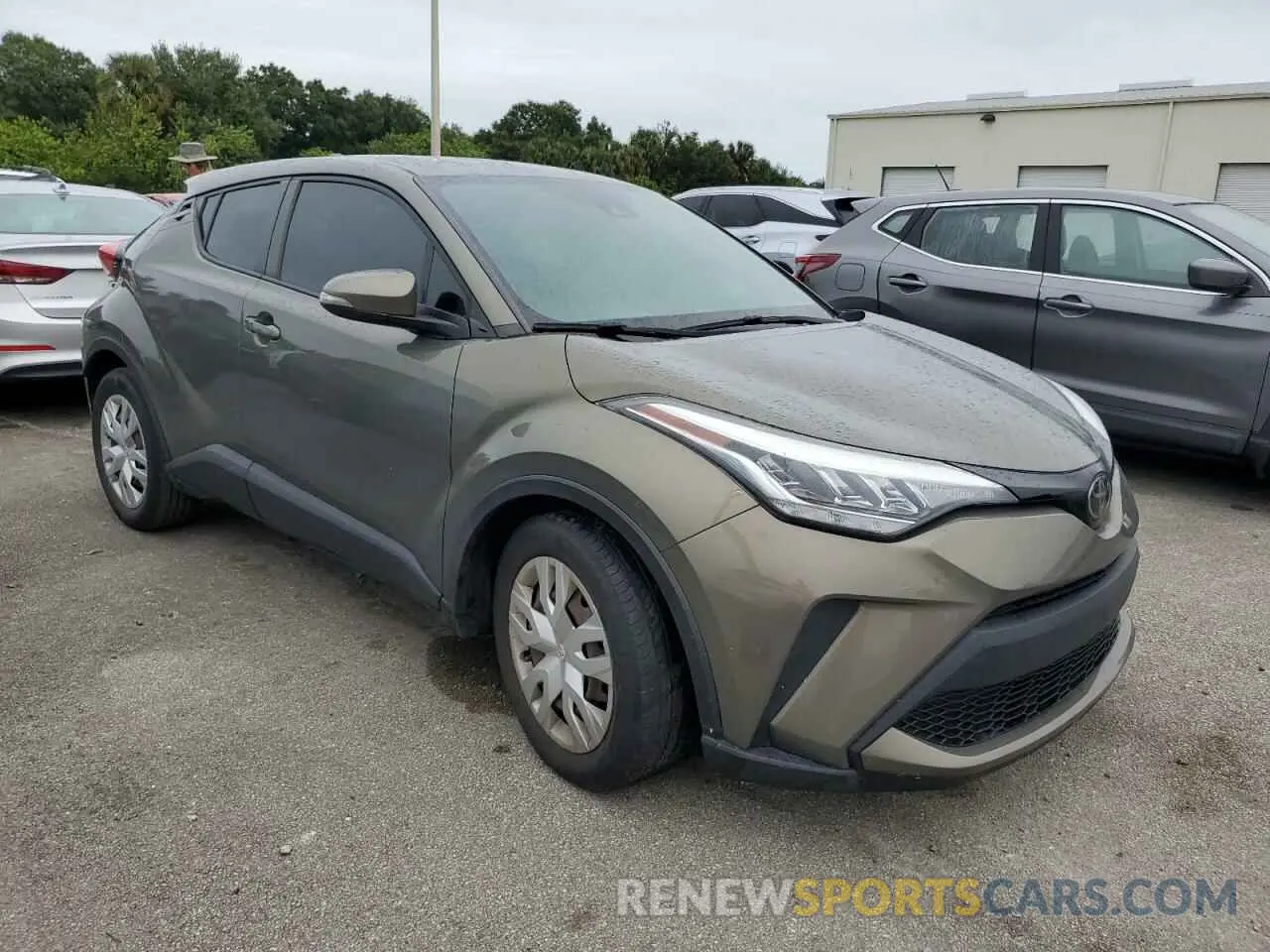 4 Фотография поврежденного автомобиля NMTKHMBX2MR130835 TOYOTA C-HR 2021
