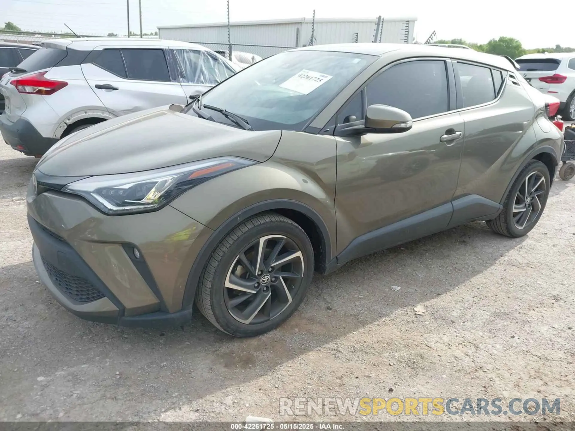 2 Photograph of a damaged car NMTKHMBX2MR132598 TOYOTA C-HR 2021