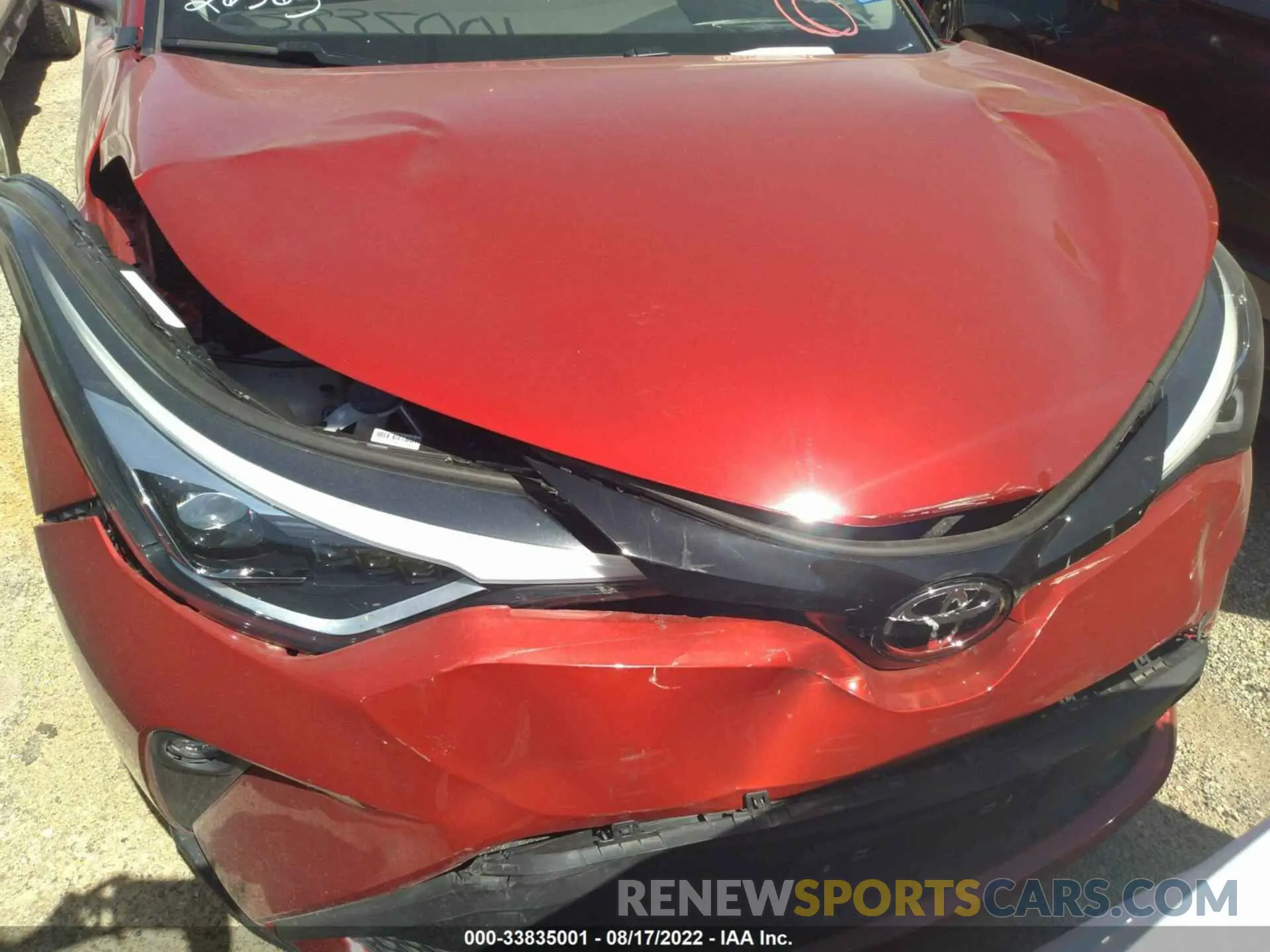 6 Фотография поврежденного автомобиля NMTKHMBX2MR139356 TOYOTA C-HR 2021