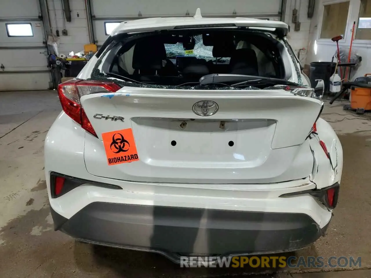 6 Photograph of a damaged car NMTKHMBX2MR140040 TOYOTA C-HR 2021