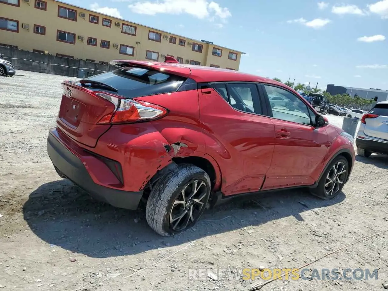 3 Фотография поврежденного автомобиля NMTKHMBX3MR120332 TOYOTA C-HR 2021
