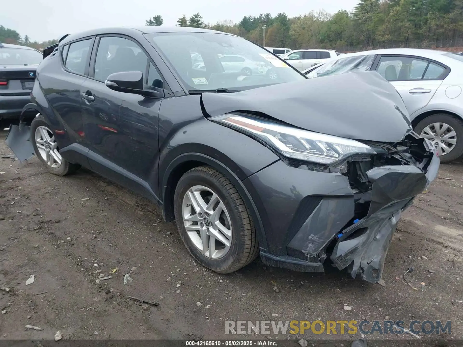 1 Photograph of a damaged car NMTKHMBX3MR125580 TOYOTA C-HR 2021