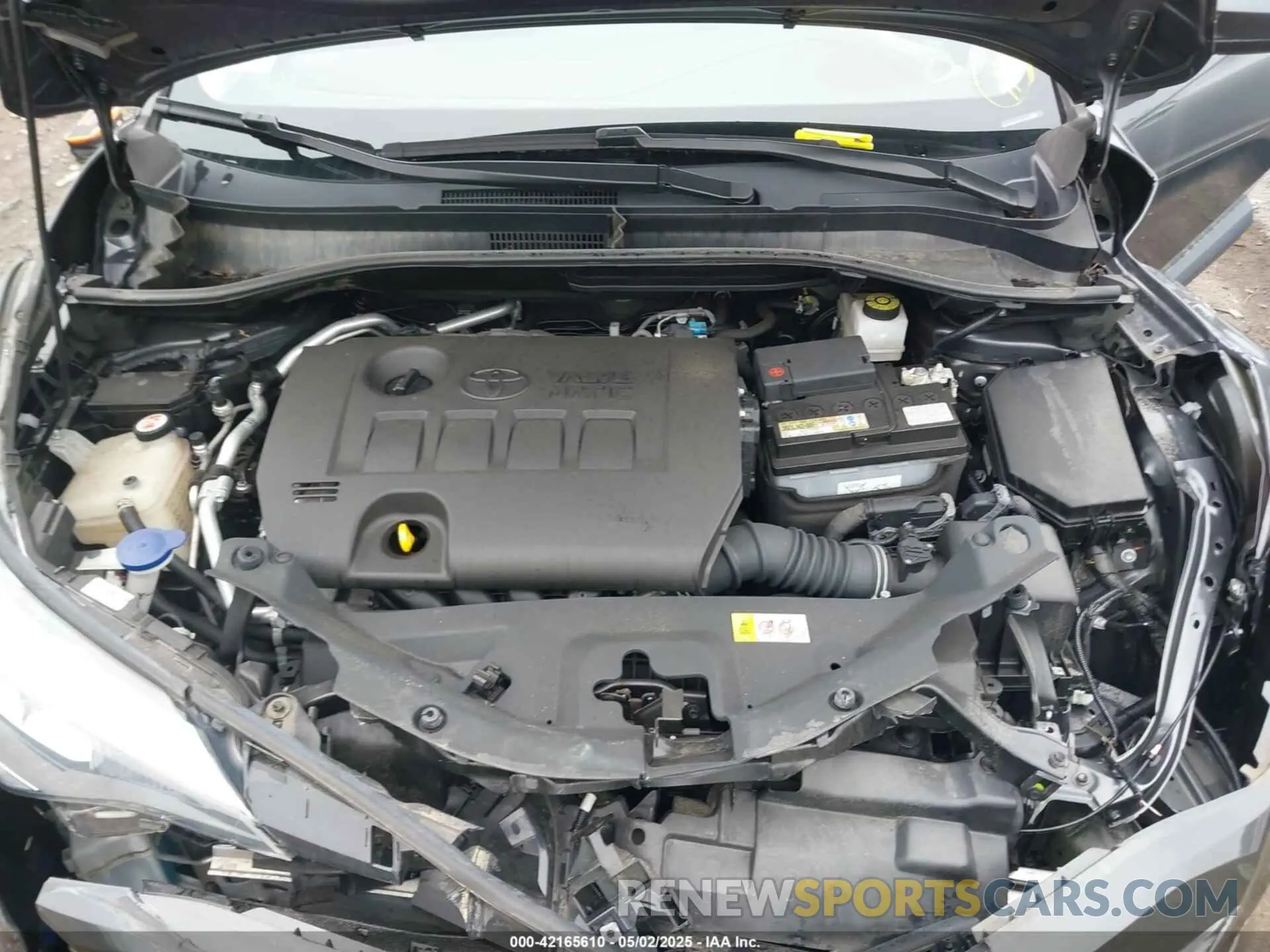10 Photograph of a damaged car NMTKHMBX3MR125580 TOYOTA C-HR 2021
